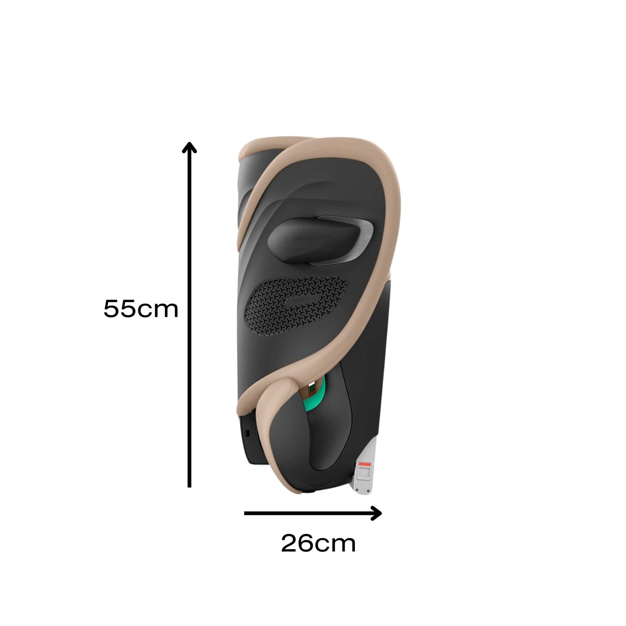 Cybex Solution G2 Plus i-Fix Highback Booster in Almond Beige Highback Booster Seats 524000685 4063846470341