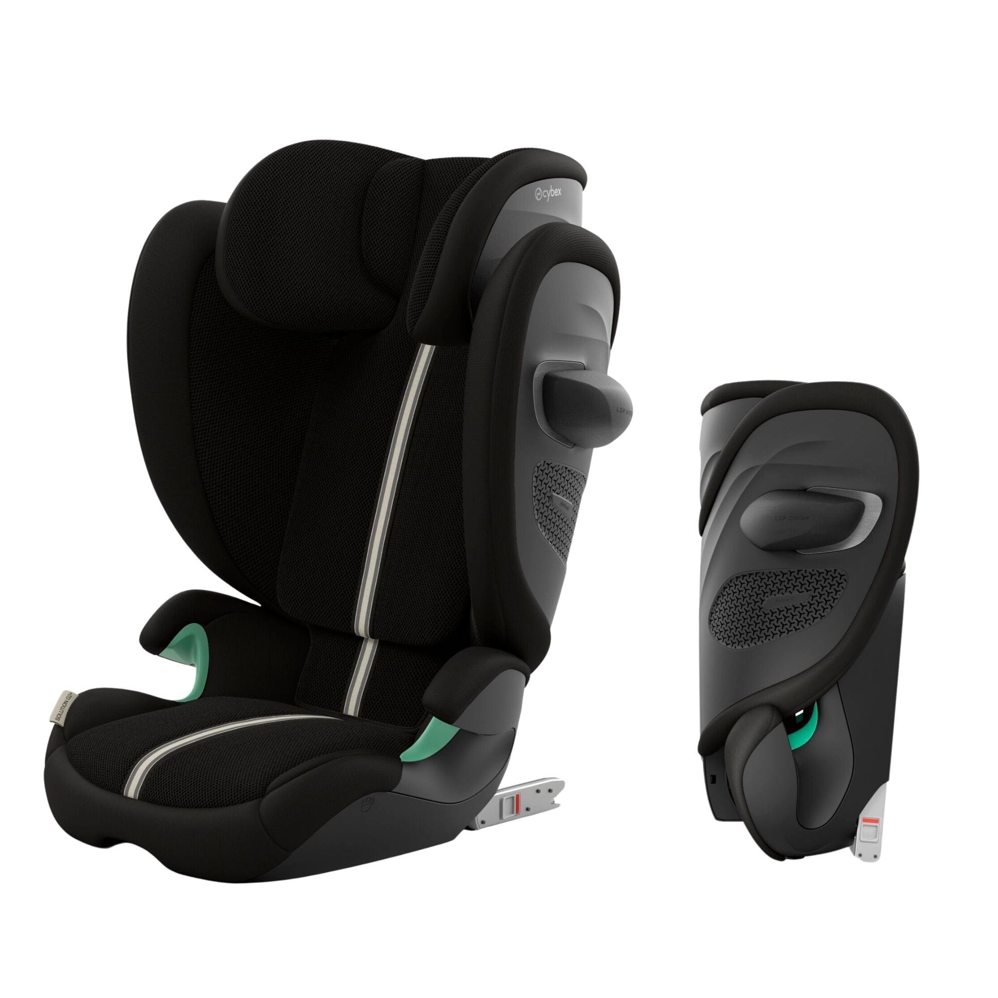 Cybex Solution G2 Plus i-Fix Highback Booster in Moon Black Highback Booster Seats 524000661 4063846470020