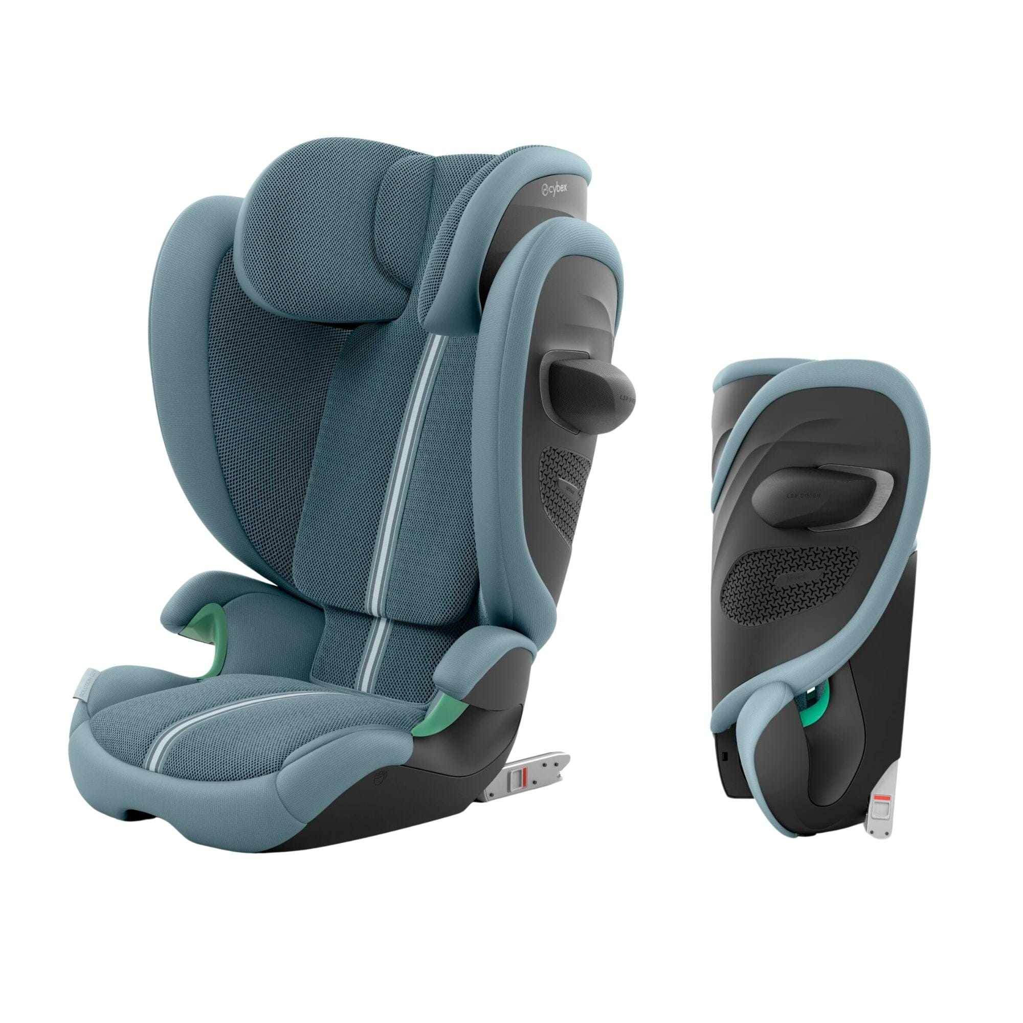 Cybex Solution G2 Plus i-Fix Highback Booster in Stormy Blue Highback Booster Seats 524000679 4063846470266