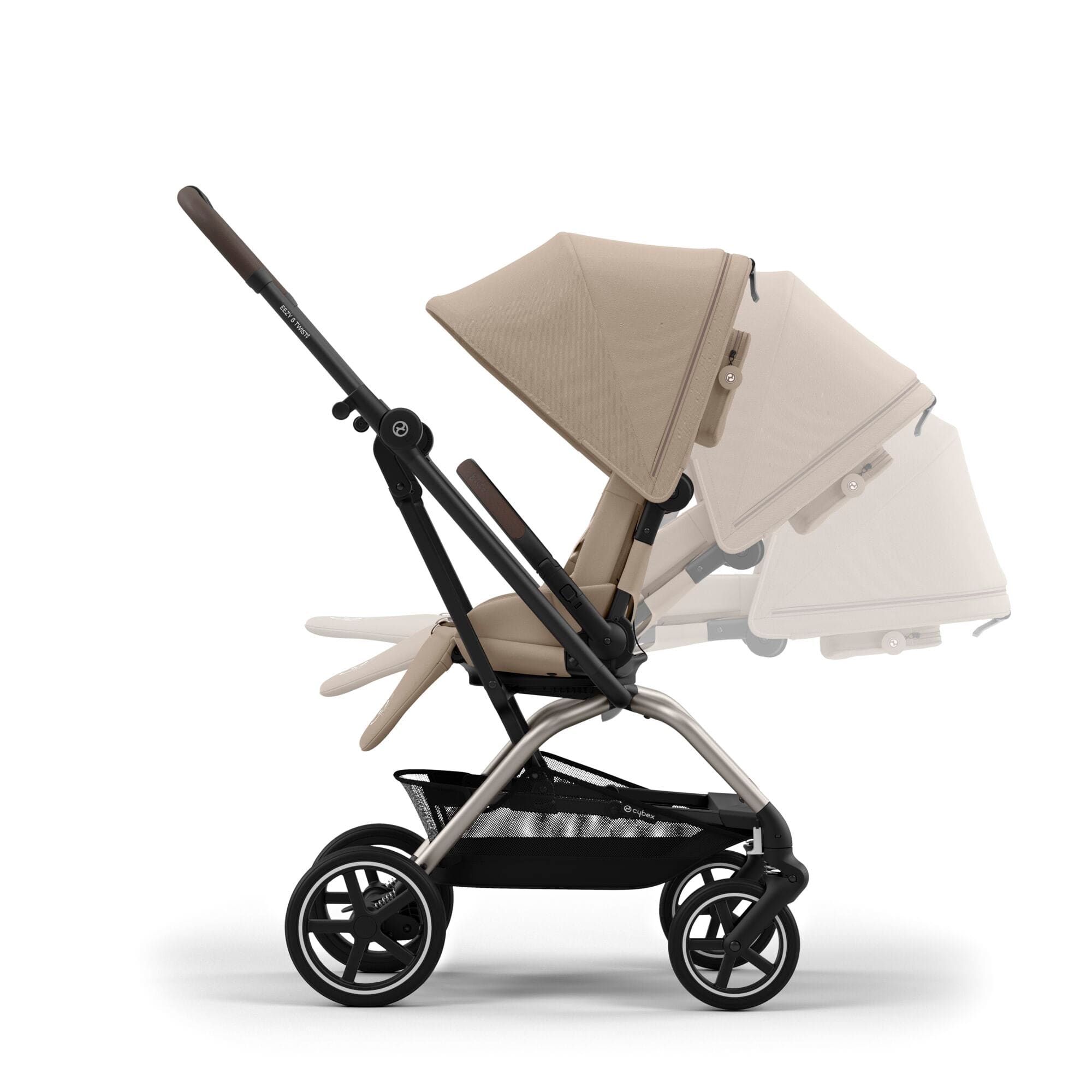 Cybex Eezy S Twist+ 2 in Almond Beige/Beige Pushchairs & Buggies 524000131 4063846450565