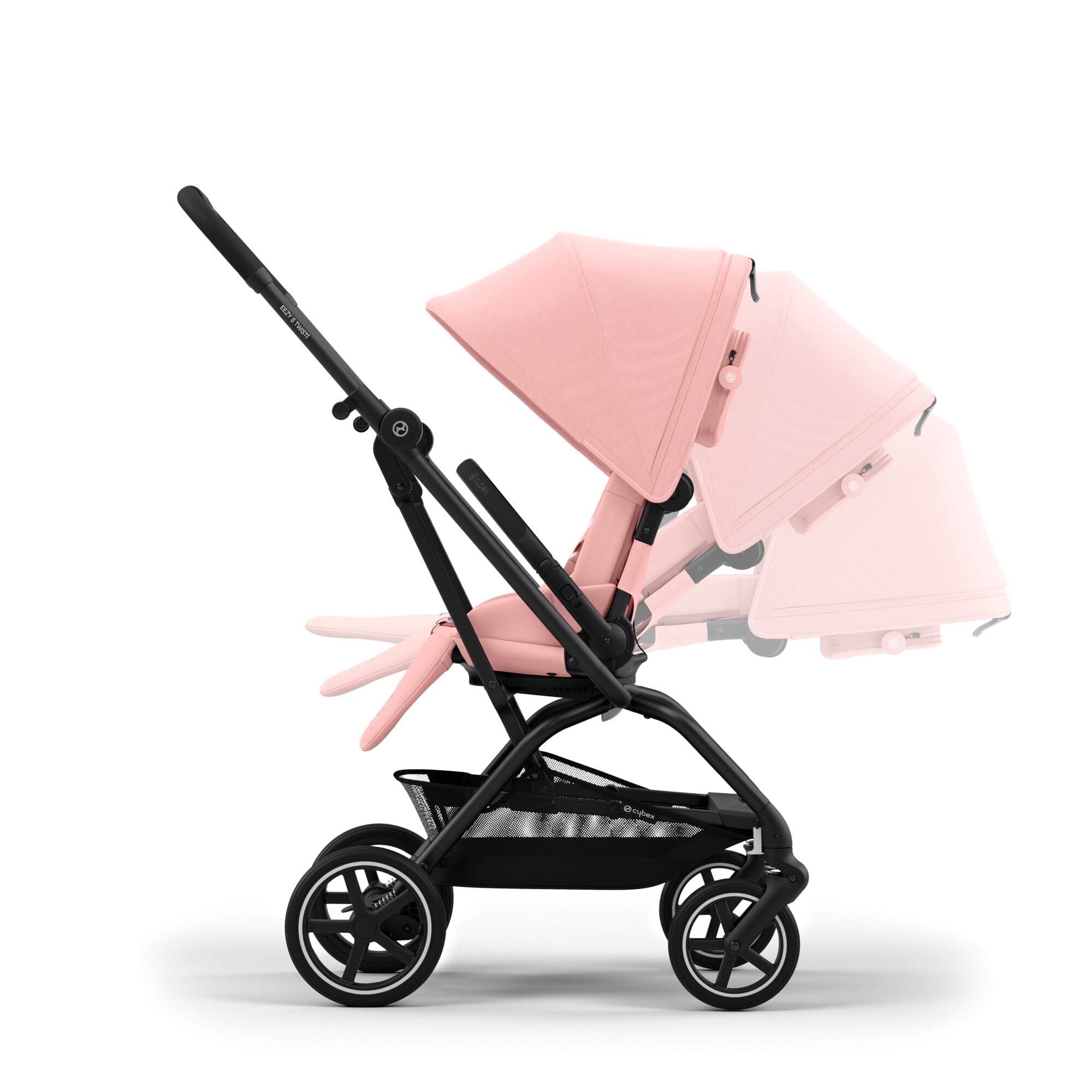 Cybex Eezy S Twist+ 2 in Candy Pink/Light Pink Pushchairs & Buggies 524000123 4063846450503