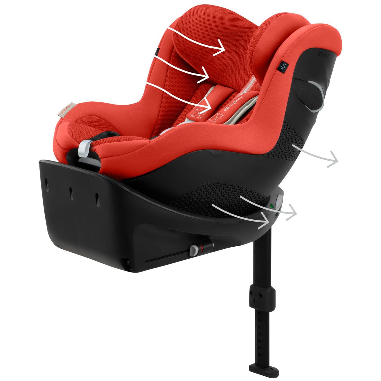 Cybex Sirona Gi i Size Plus Hibiscus Red