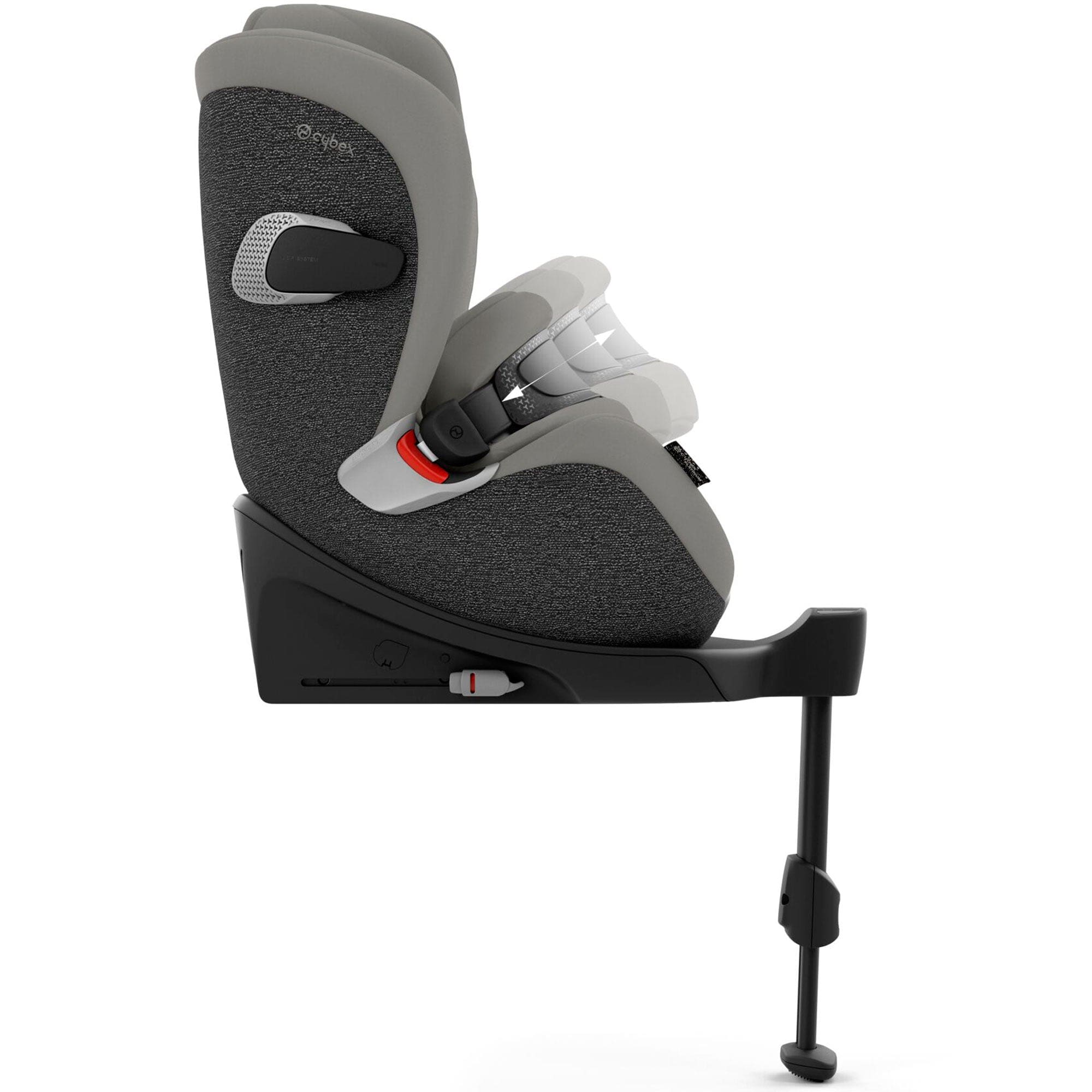 Cybex Anoris T2 i-Size Car Seat in Mirage Grey Toddler Car Seats 523001055 4063846423873