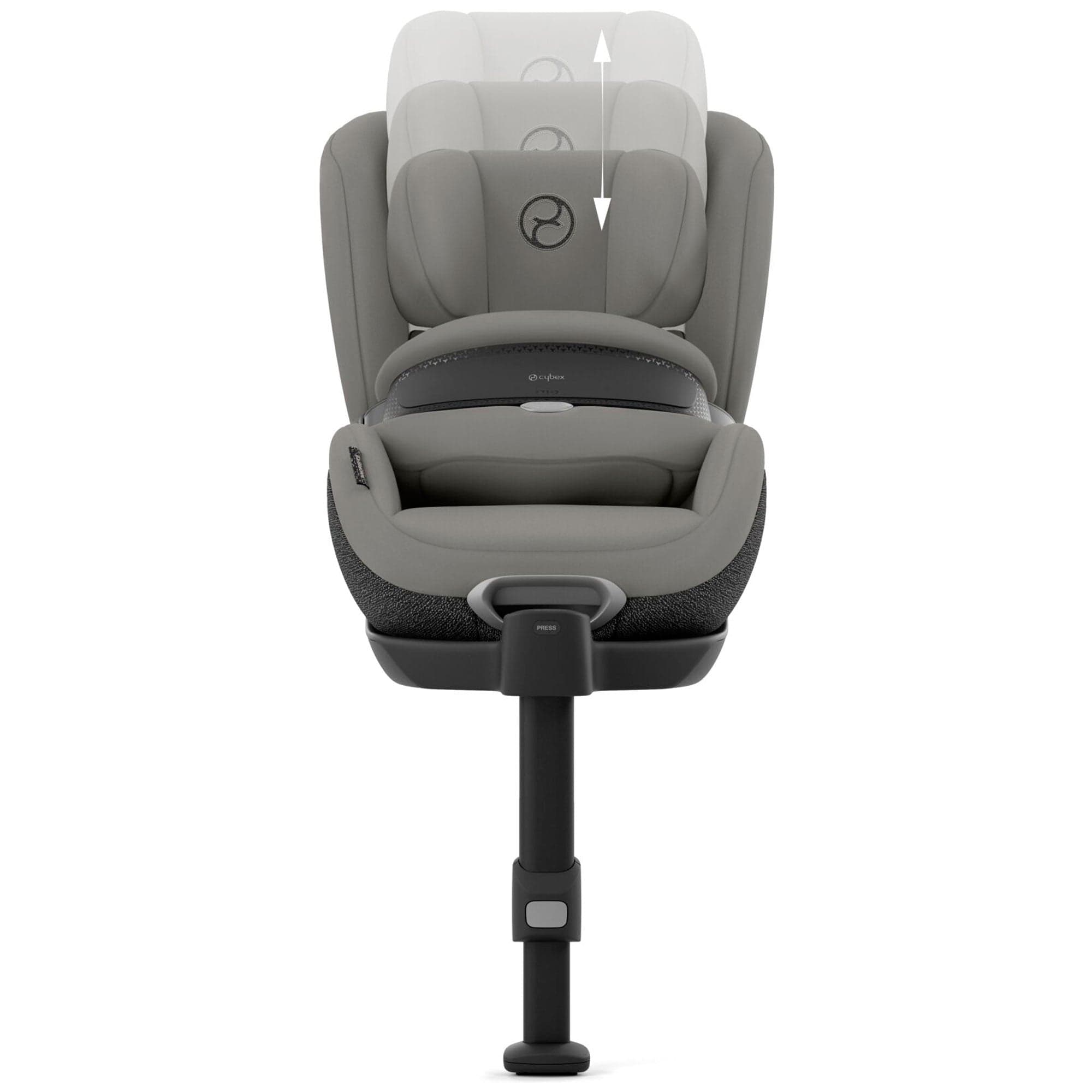 Cybex Anoris T2 i-Size Car Seat in Mirage Grey Toddler Car Seats 523001055 4063846423873