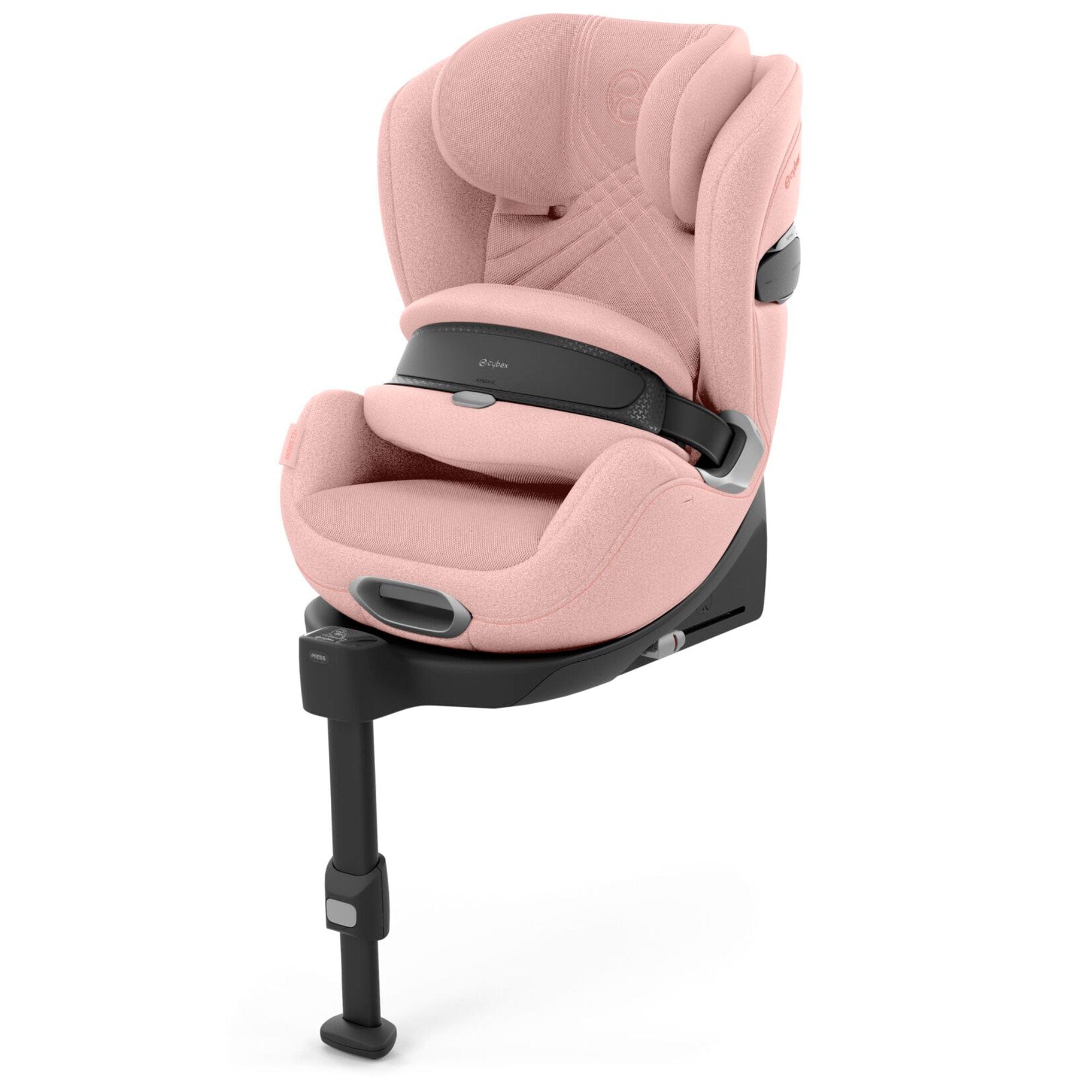 Cybex Anoris T2 i-Size Plus Car Seat in Peach Pink Toddler Car Seats 523001075 4063846424276