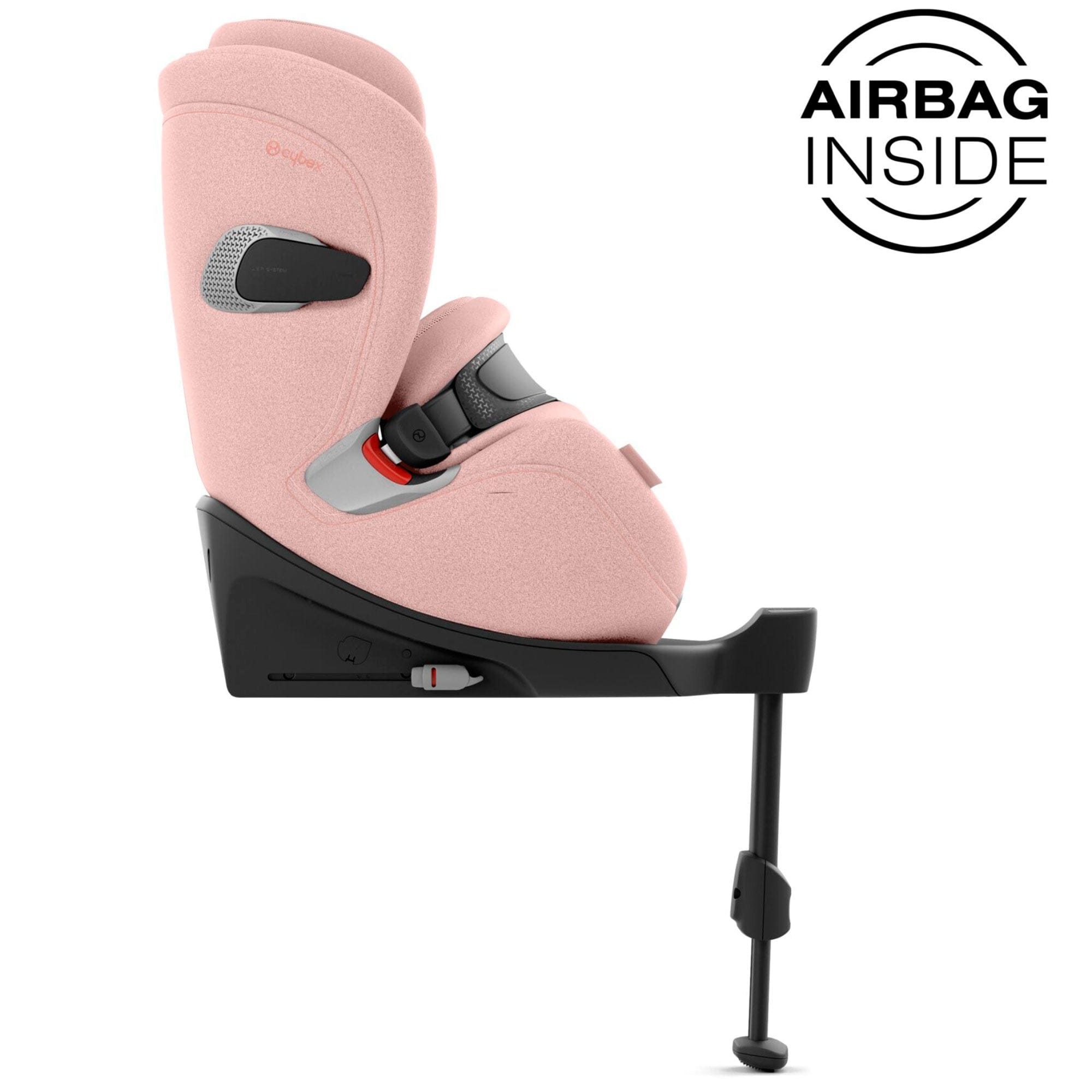 Cybex Anoris T2 i-Size Plus Car Seat in Peach Pink Toddler Car Seats 523001075 4063846424276