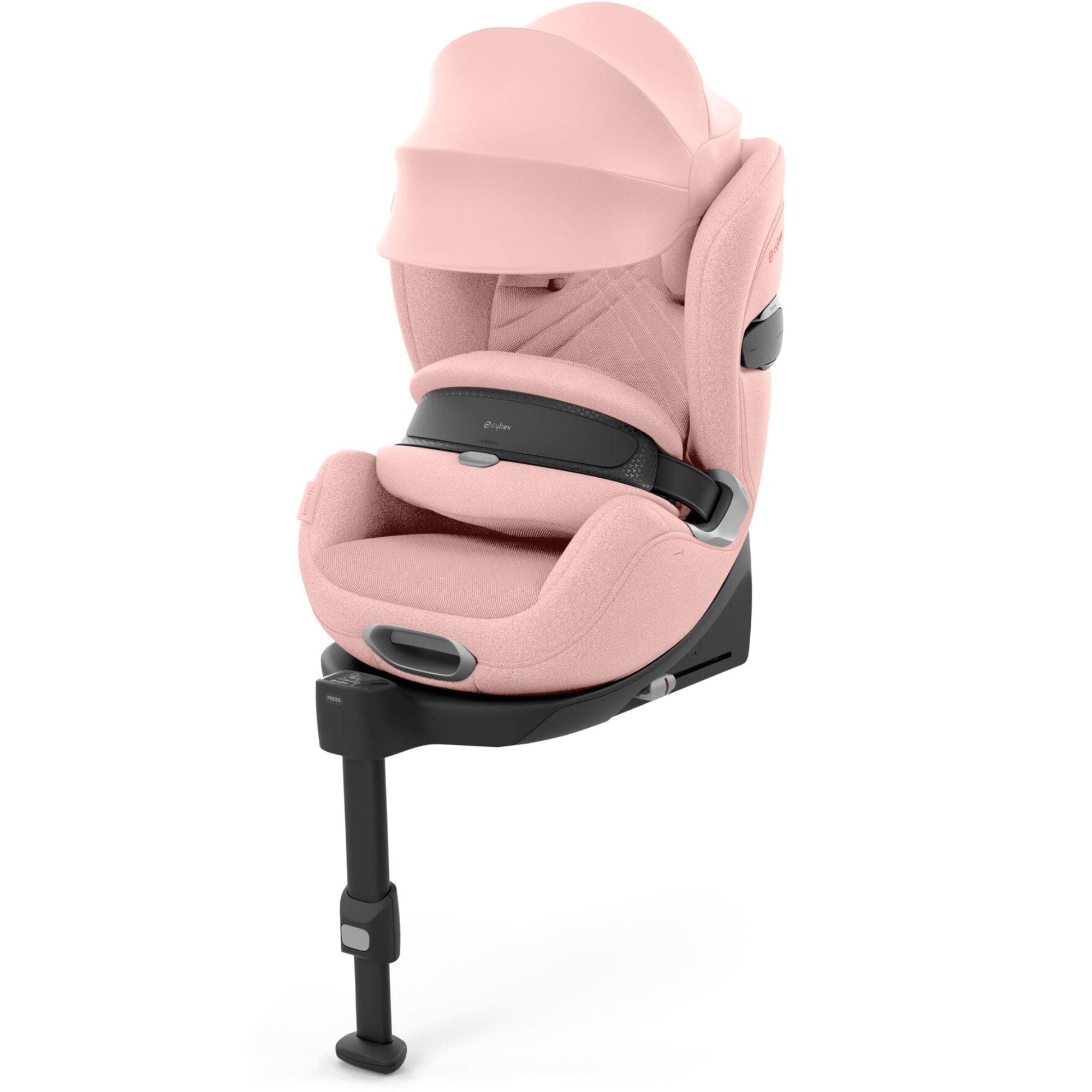 Cybex Anoris T2 i-Size Plus Car Seat in Peach Pink Toddler Car Seats 523001075 4063846424276