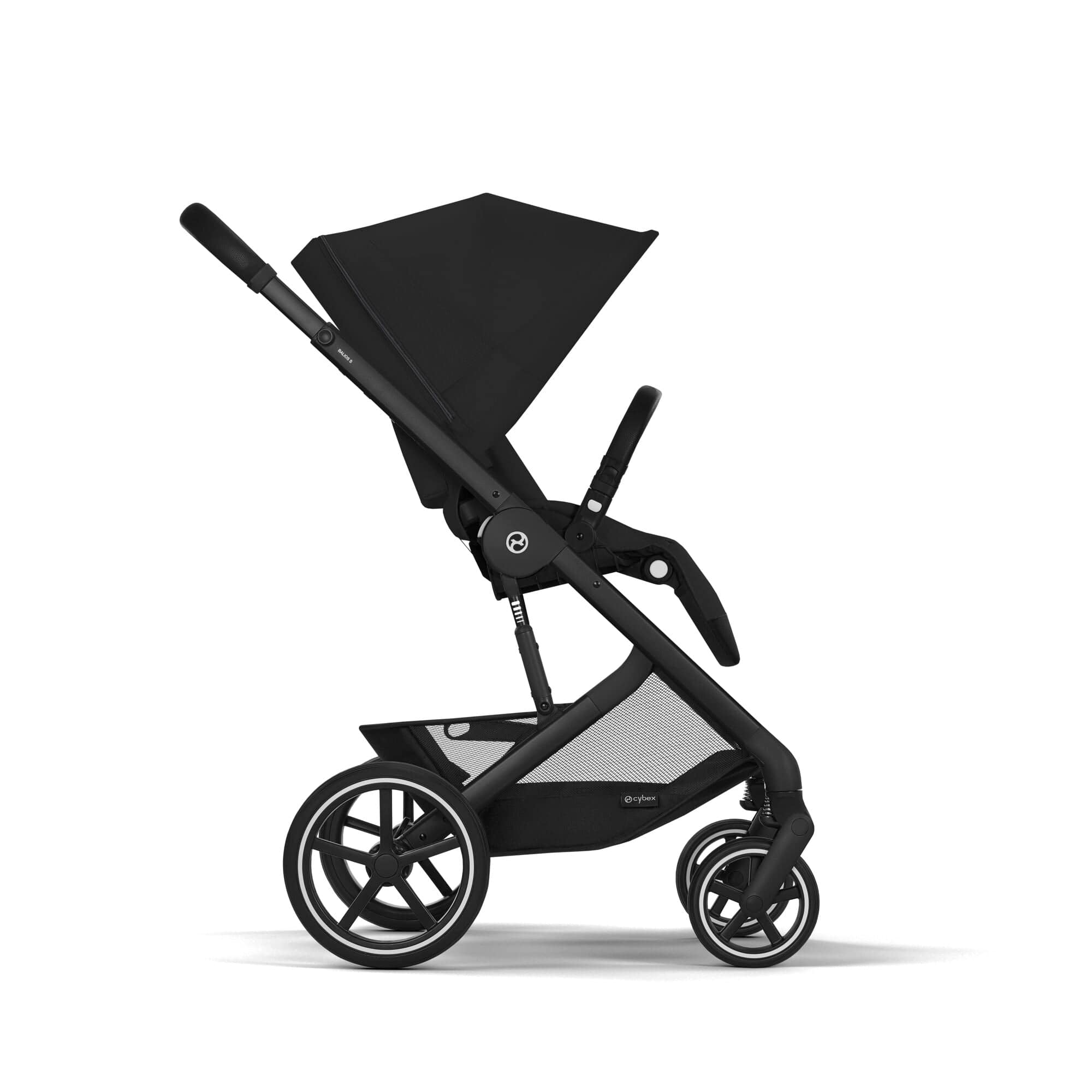 Cybex Balios S Lux Luxury Bundle in Black/Moon Black Travel Systems