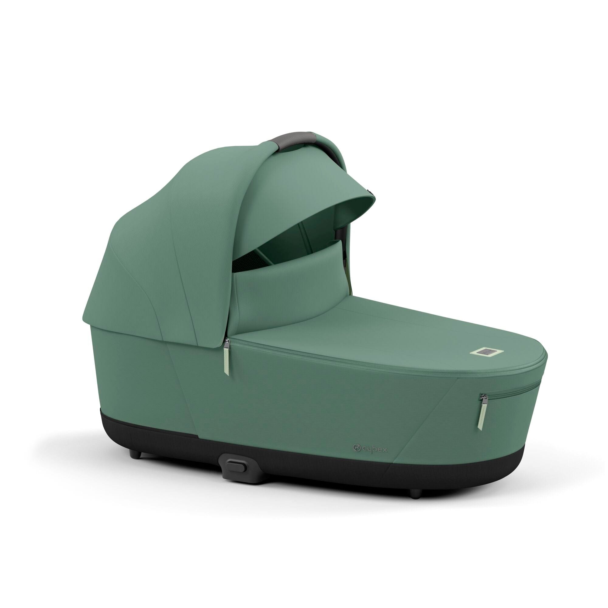 Cybex e-Priam Travel System With Cloud T in Leaf Green Travel Systems