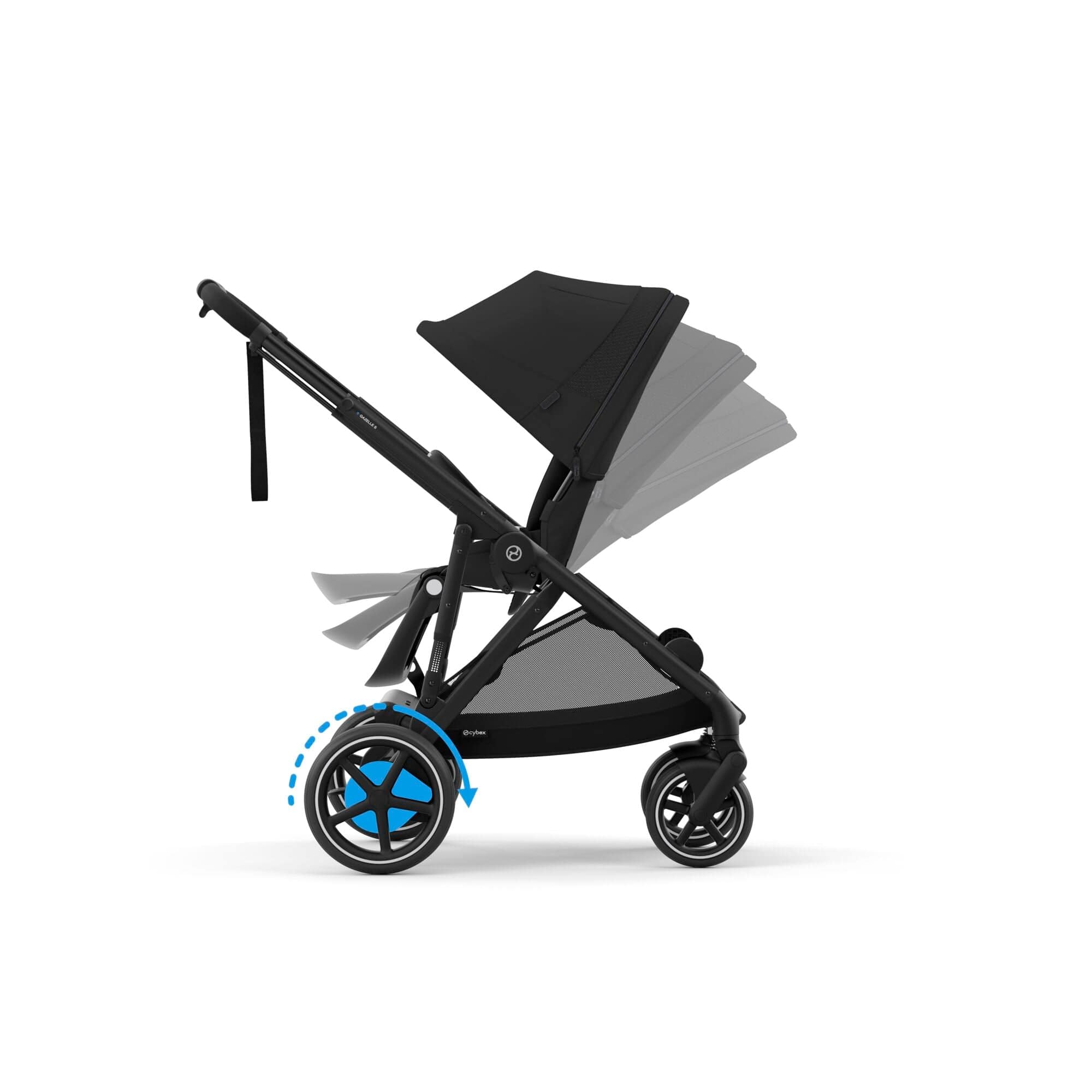 Cybex eGazelle S Comfort Bundle in Moon Black Travel Systems