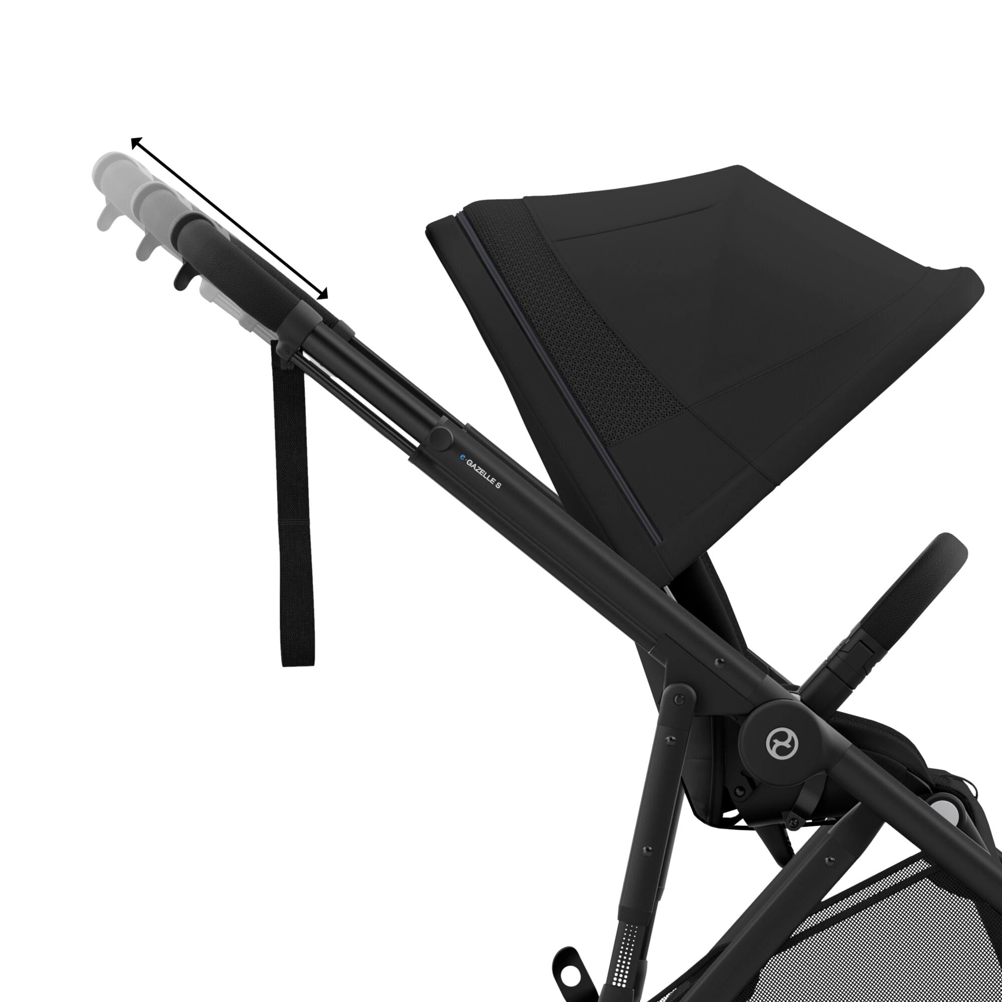 Cybex eGazelle S Comfort Bundle in Moon Black Travel Systems