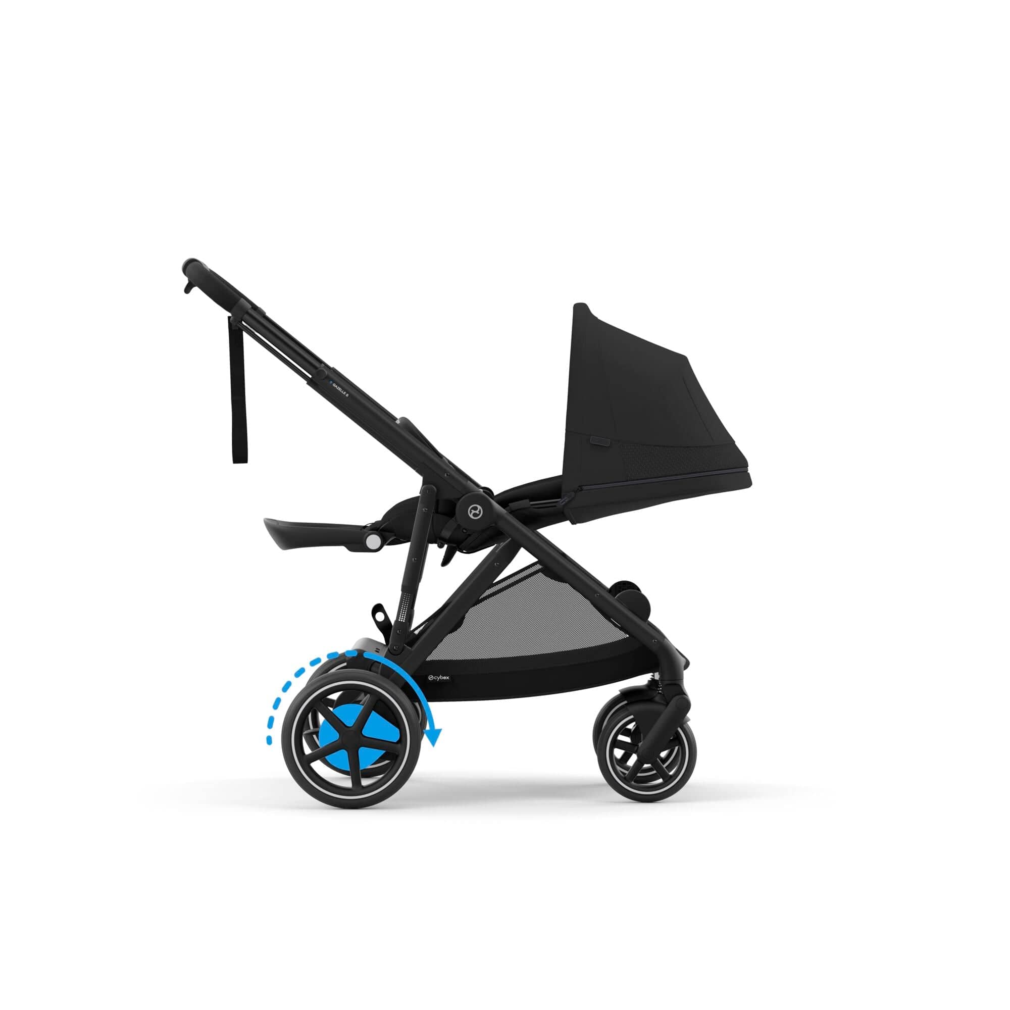 Cybex eGazelle S Comfort Bundle in Moon Black Travel Systems