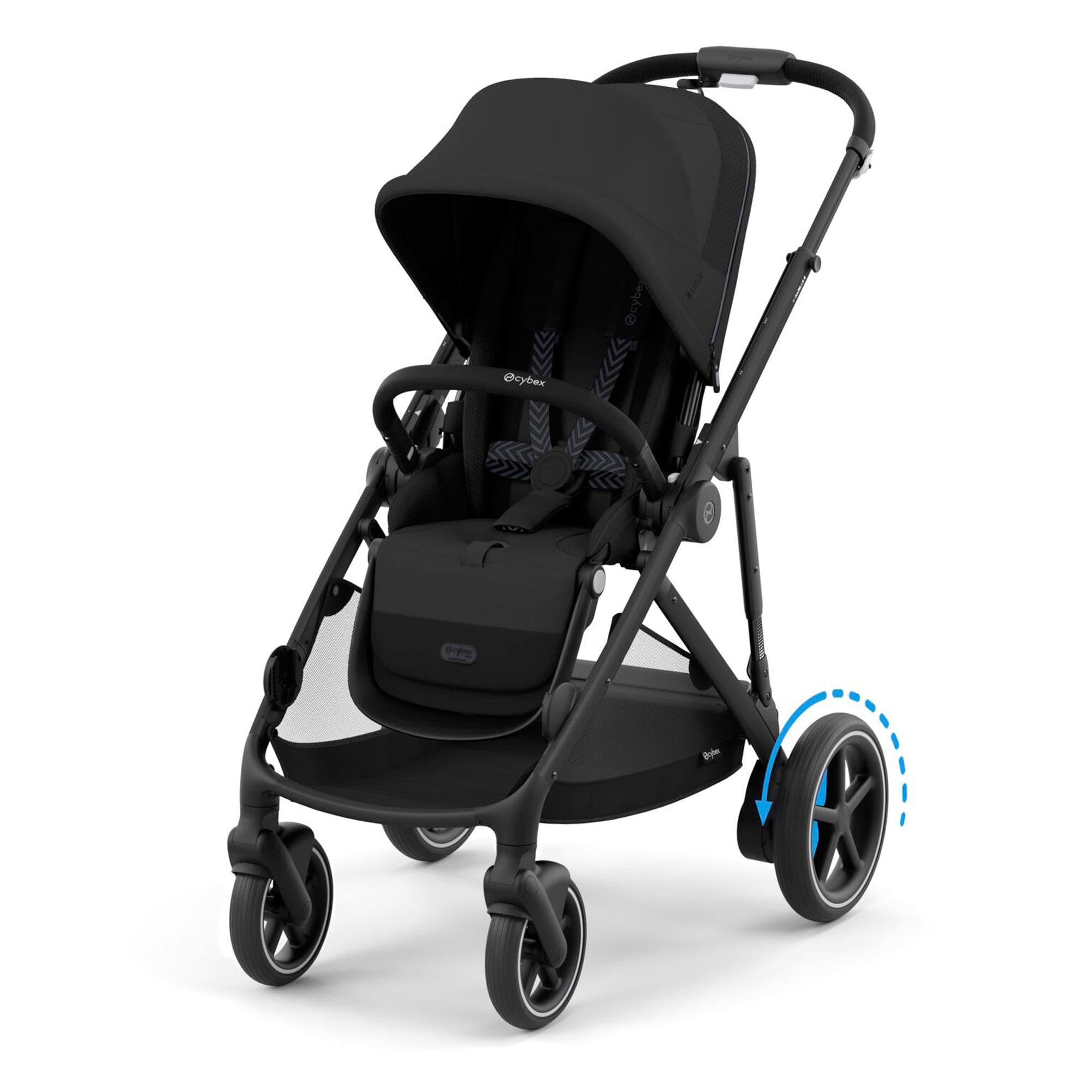 Cybex eGazelle S Comfort Bundle in Moon Black Travel Systems