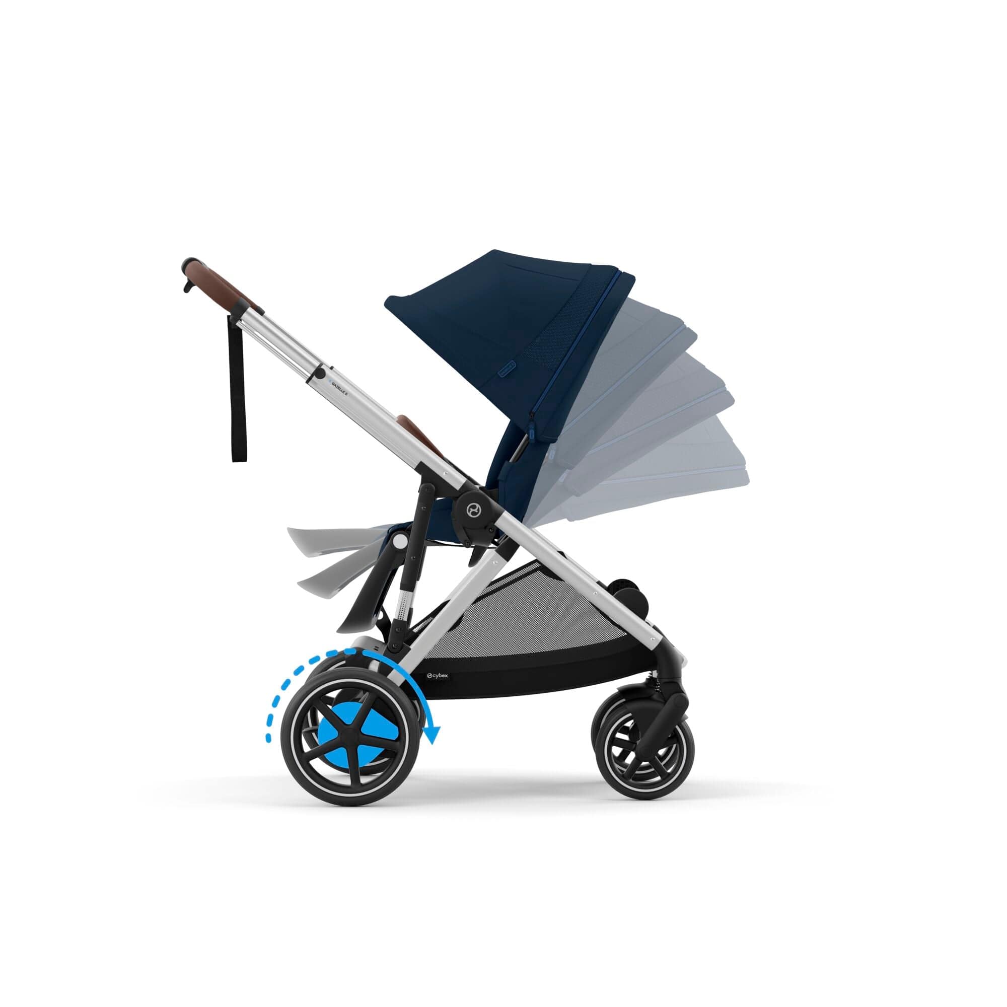 Cybex eGazelle S Comfort Bundle in Ocean Blue Travel Systems