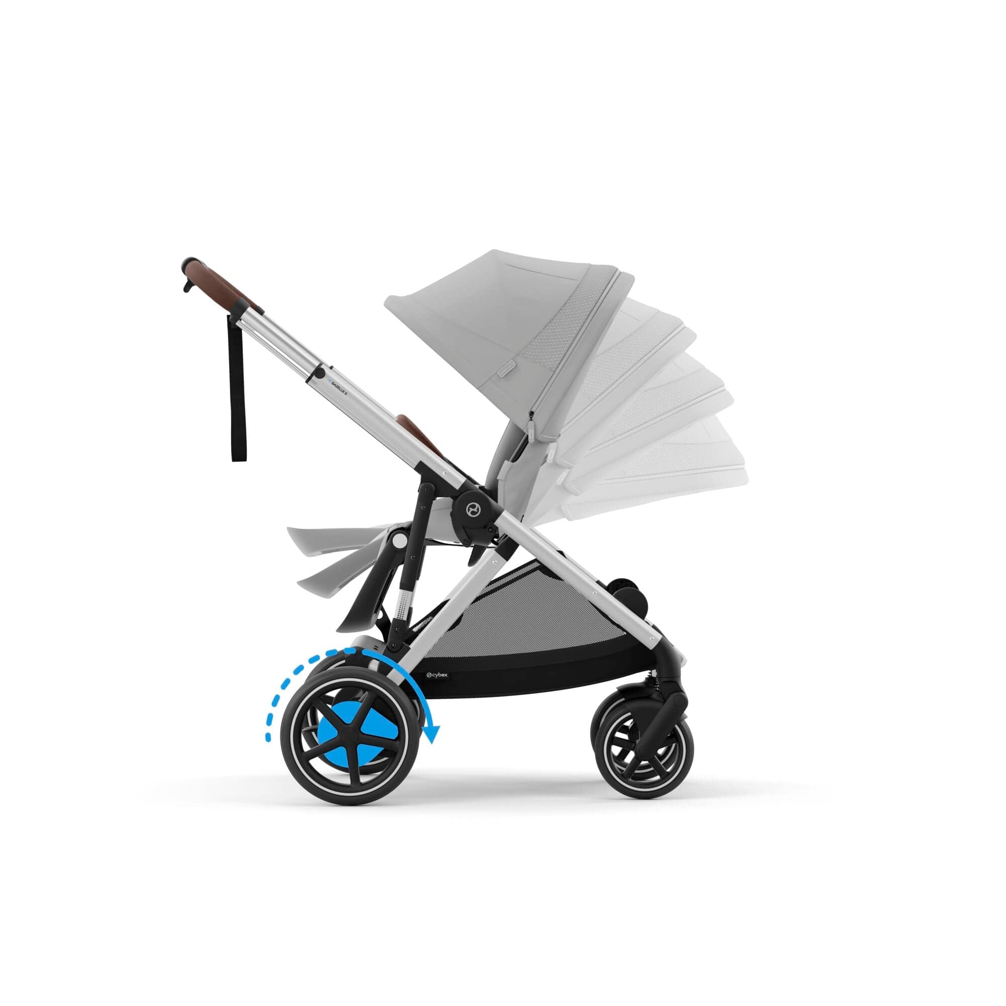 Cybex eGazelle S Comfort Bundle in Stone Grey Travel Systems