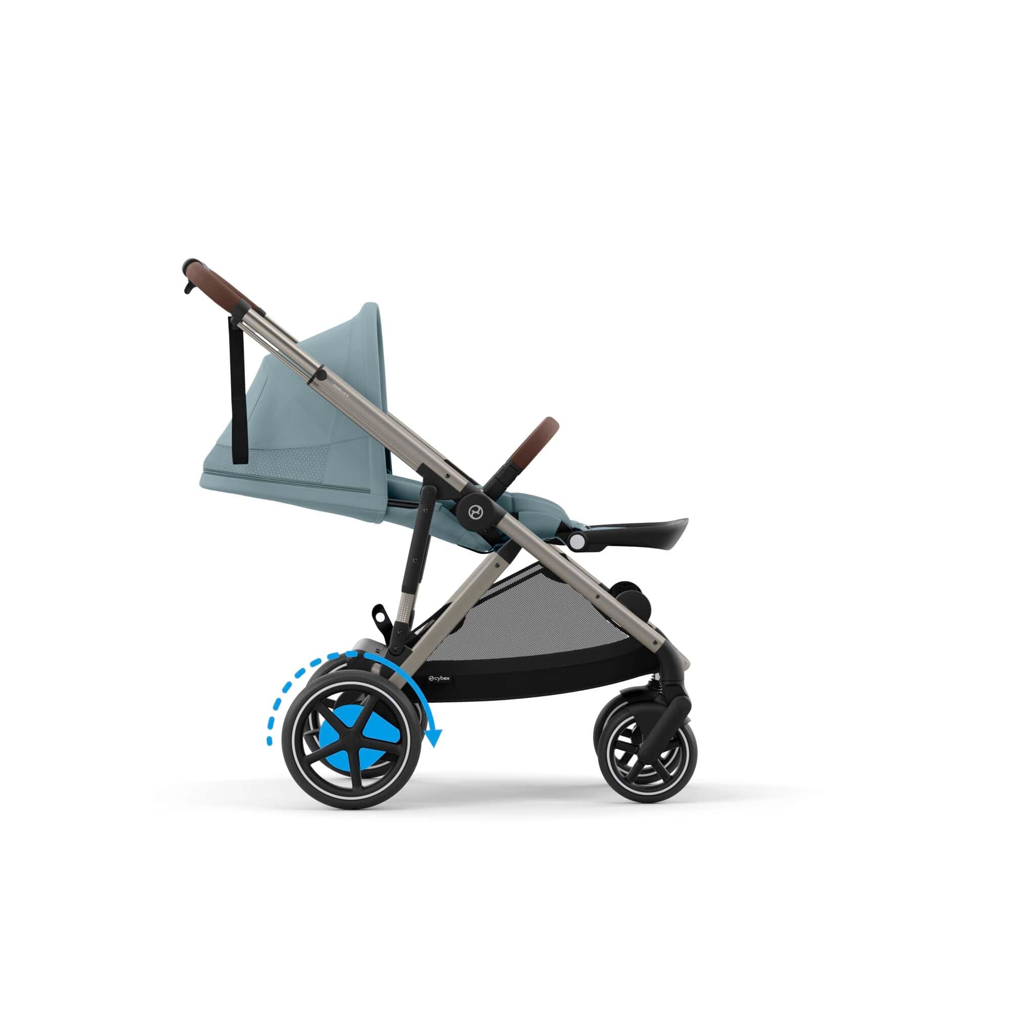 Cybex eGazelle S Comfort Bundle in Stormy Blue Travel Systems