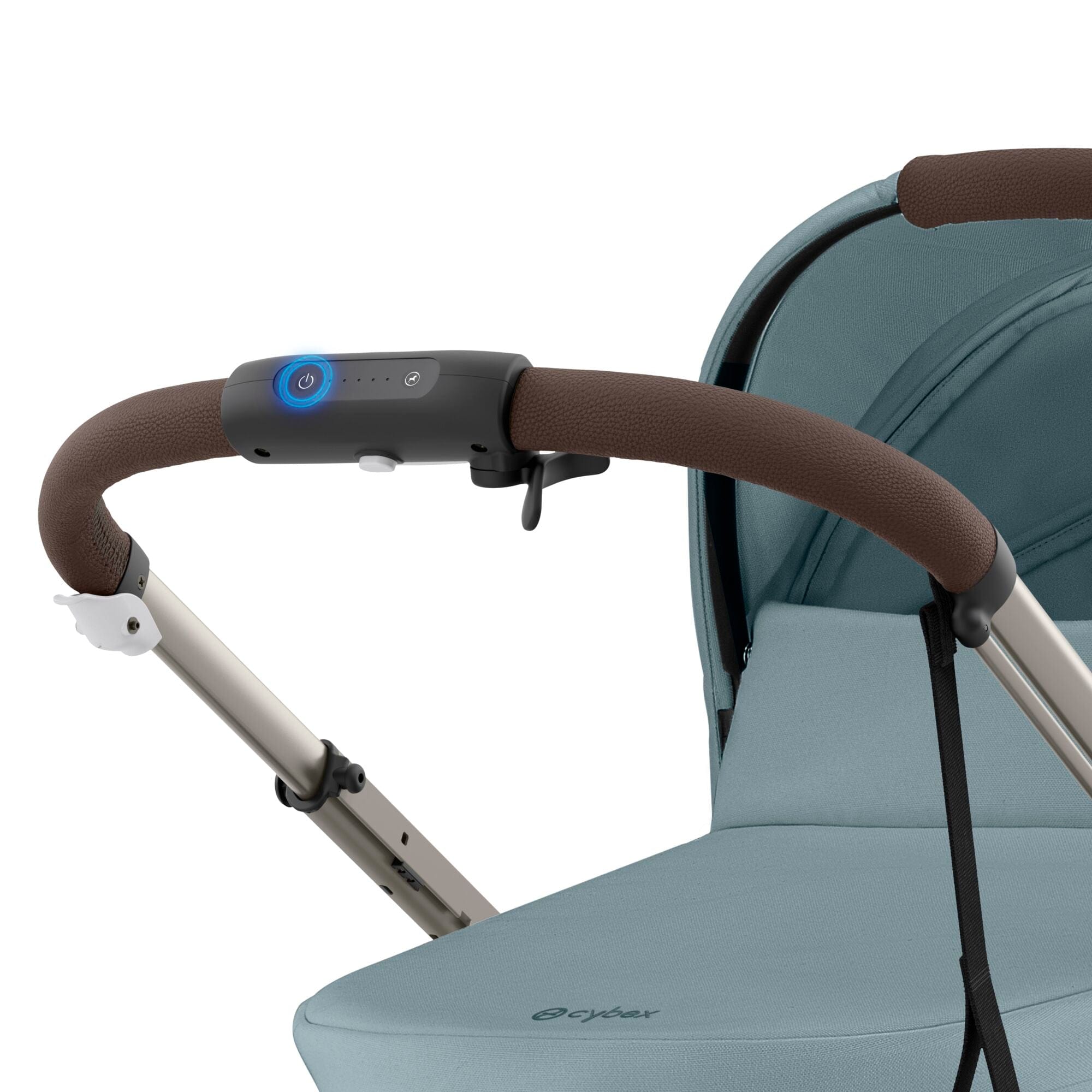 Cybex eGazelle S Comfort Bundle in Stormy Blue Travel Systems