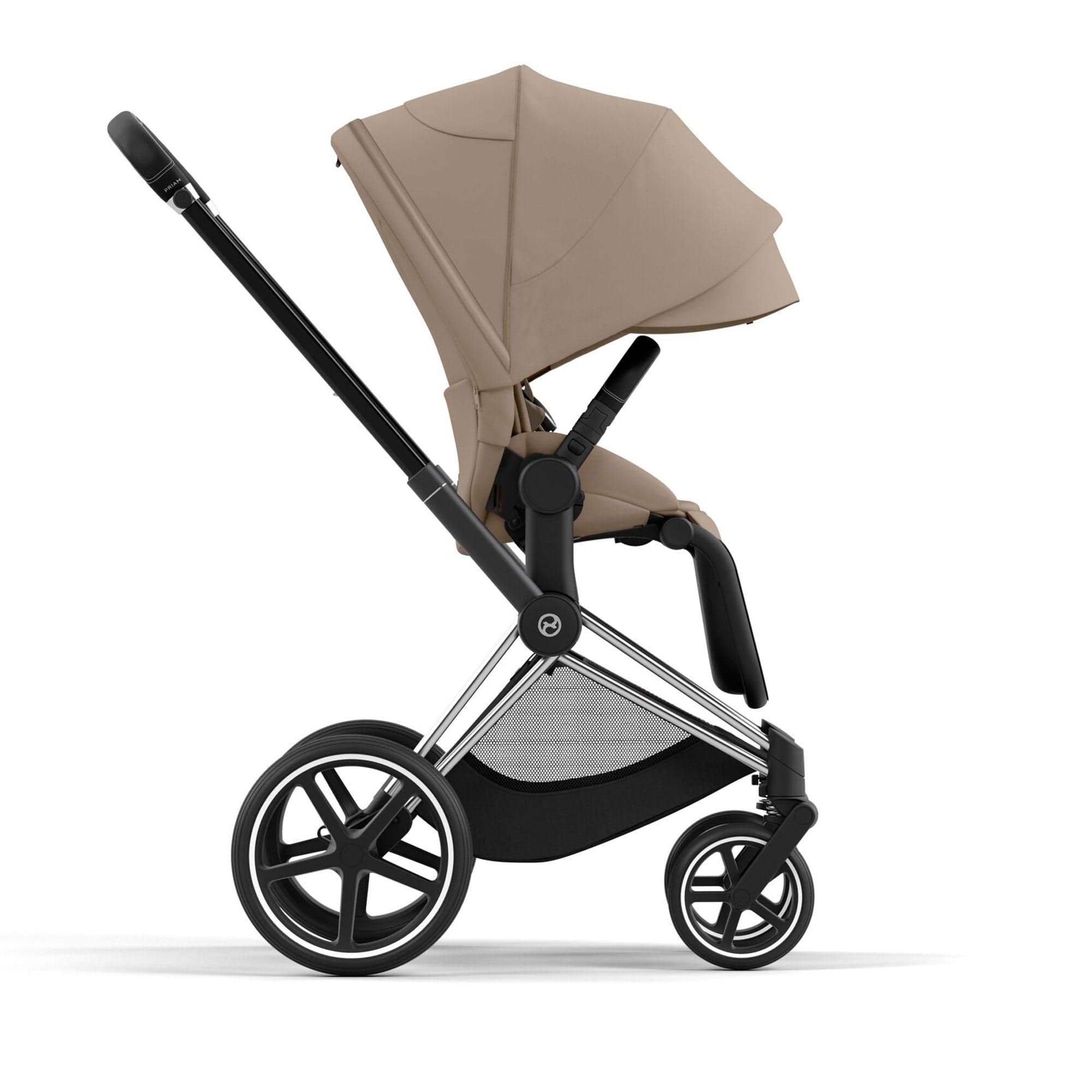 Cybex Priam Travel System With Cloud T in Cozy Beige Travel Systems