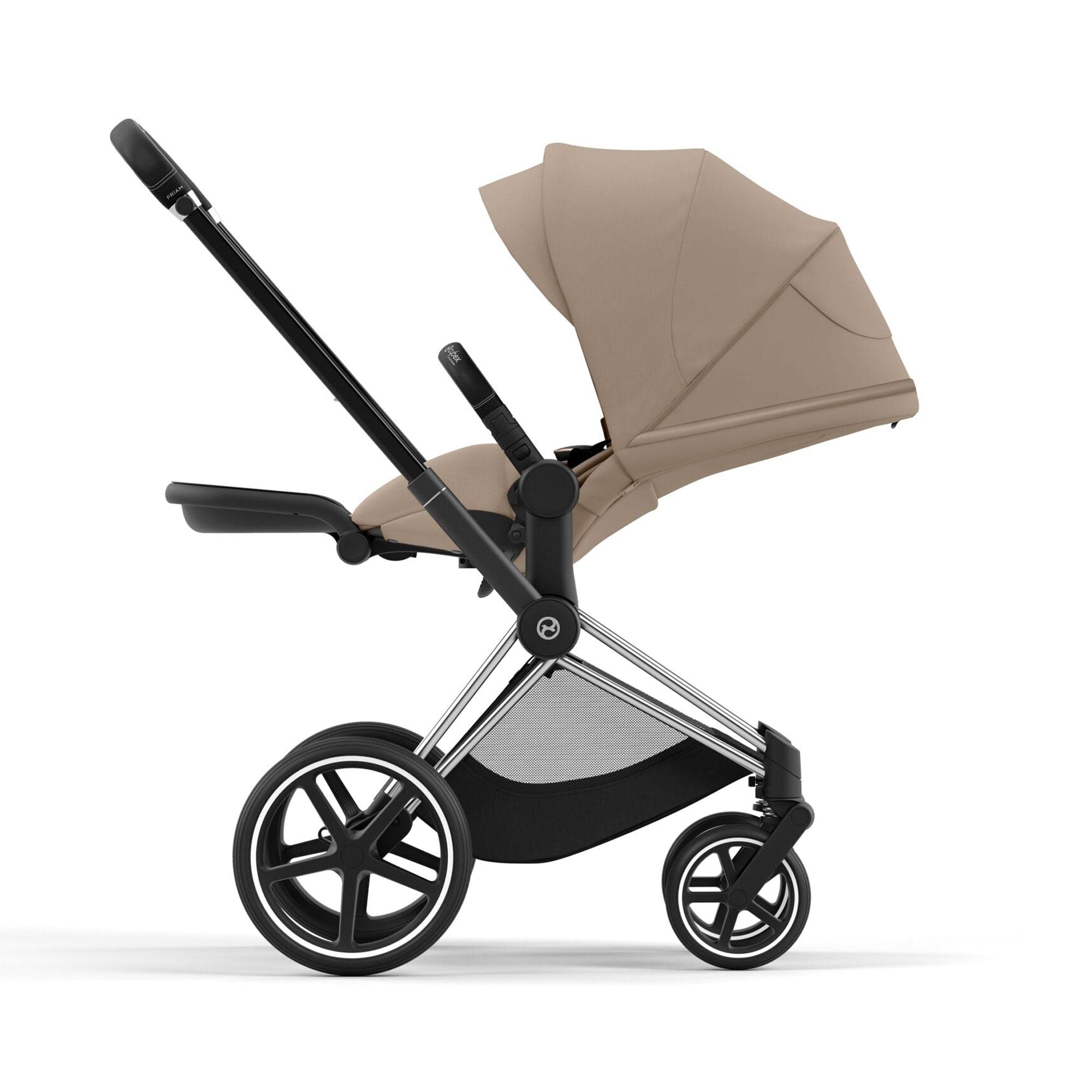 Cybex Priam Travel System With Cloud T in Cozy Beige Travel Systems