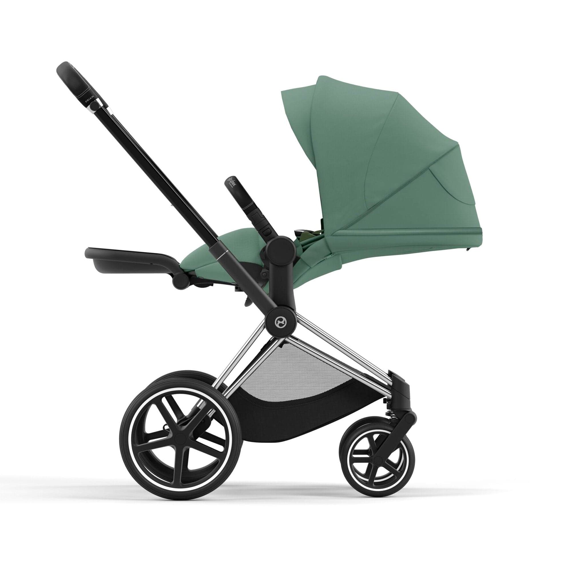 Cybex Priam Travel System With Cloud T in Leaf Green Travel Systems