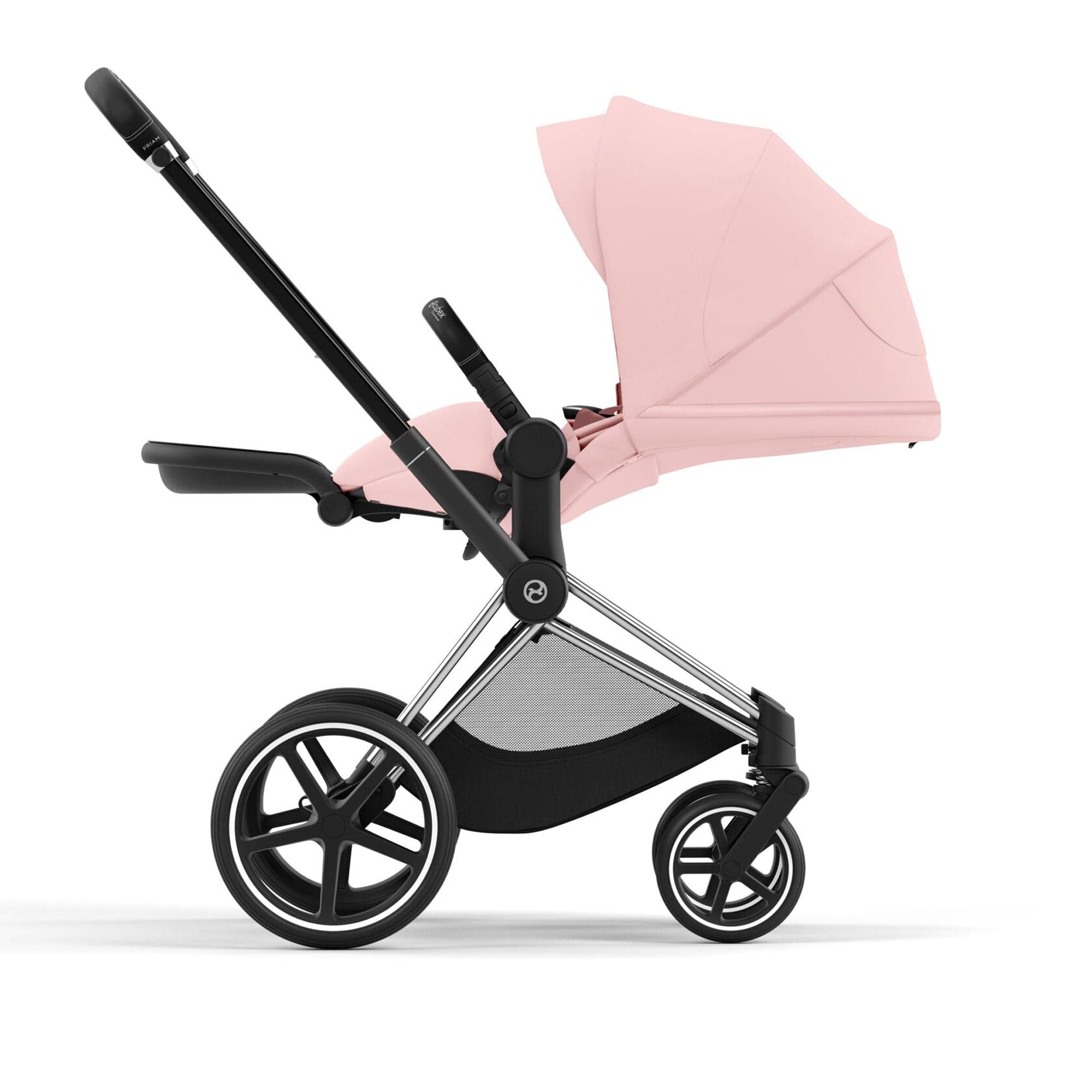 Cybex Priam Travel System With Cloud T in Peach Pink Travel Systems