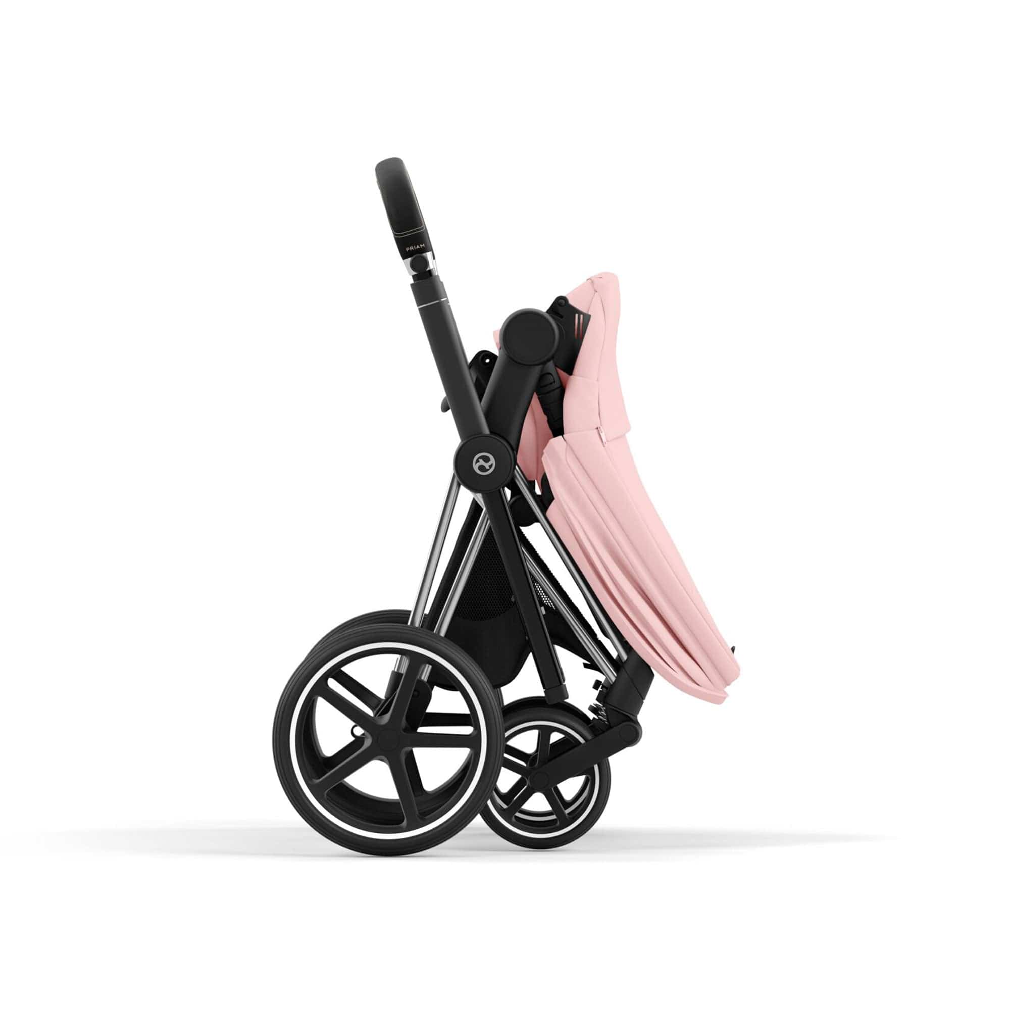 Cybex Priam Travel System With Cloud T in Peach Pink Travel Systems