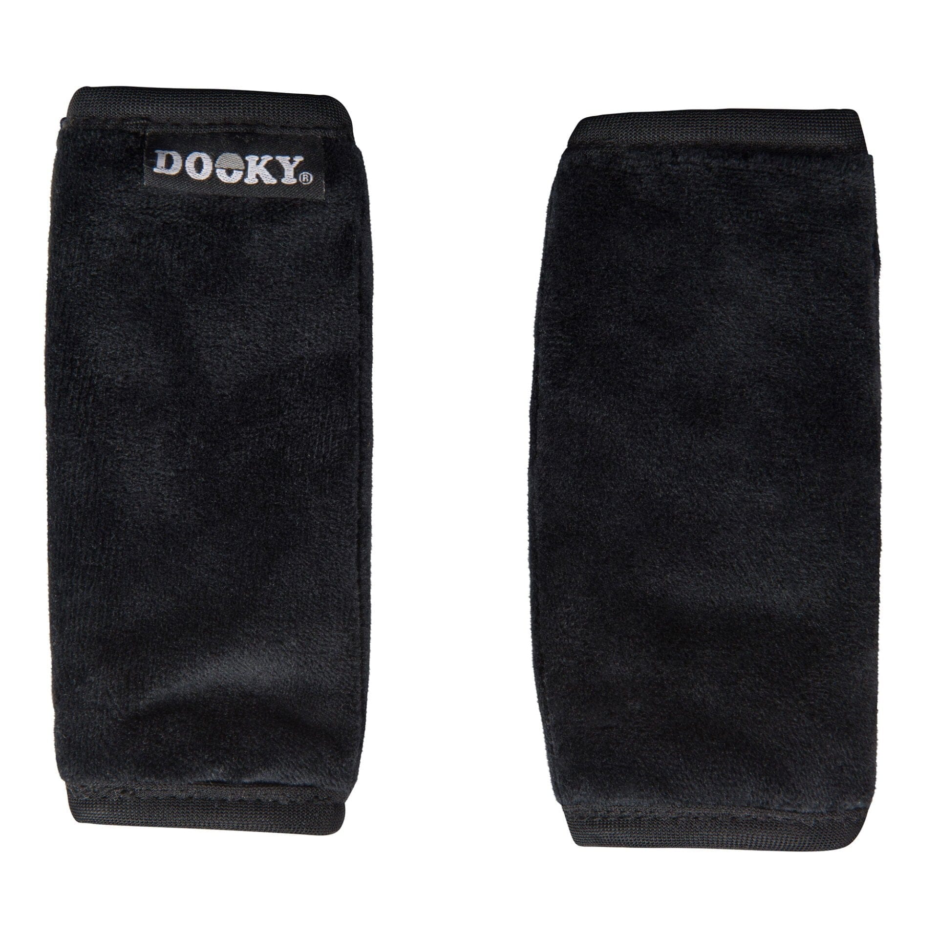 Dooky Seat Belt Pads (2 Pack) in Black Buggy Accessories DOOKY2026101 5038278015063