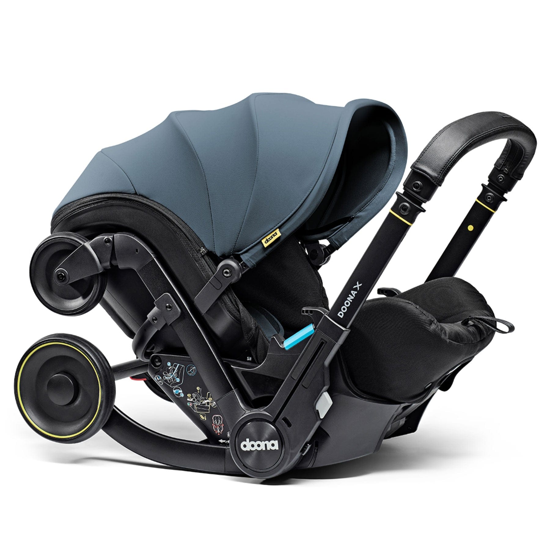 Doona X Infant Car Seat Stroller X Isofix Base Ocean Blue