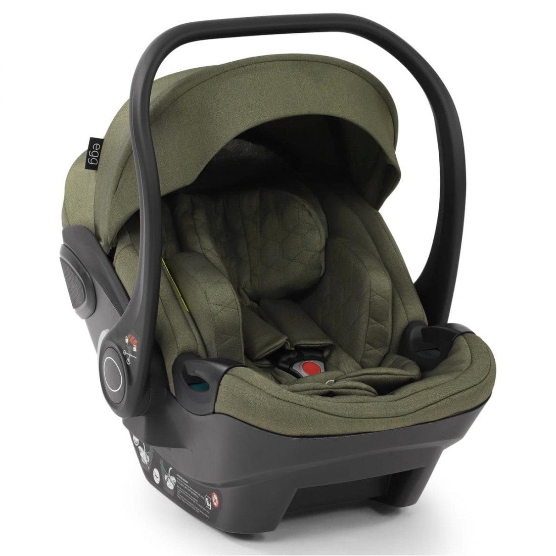 egg Shell i-Size Car Seat in Hunter Green Baby Car Seats E3CSHG 5060711564241