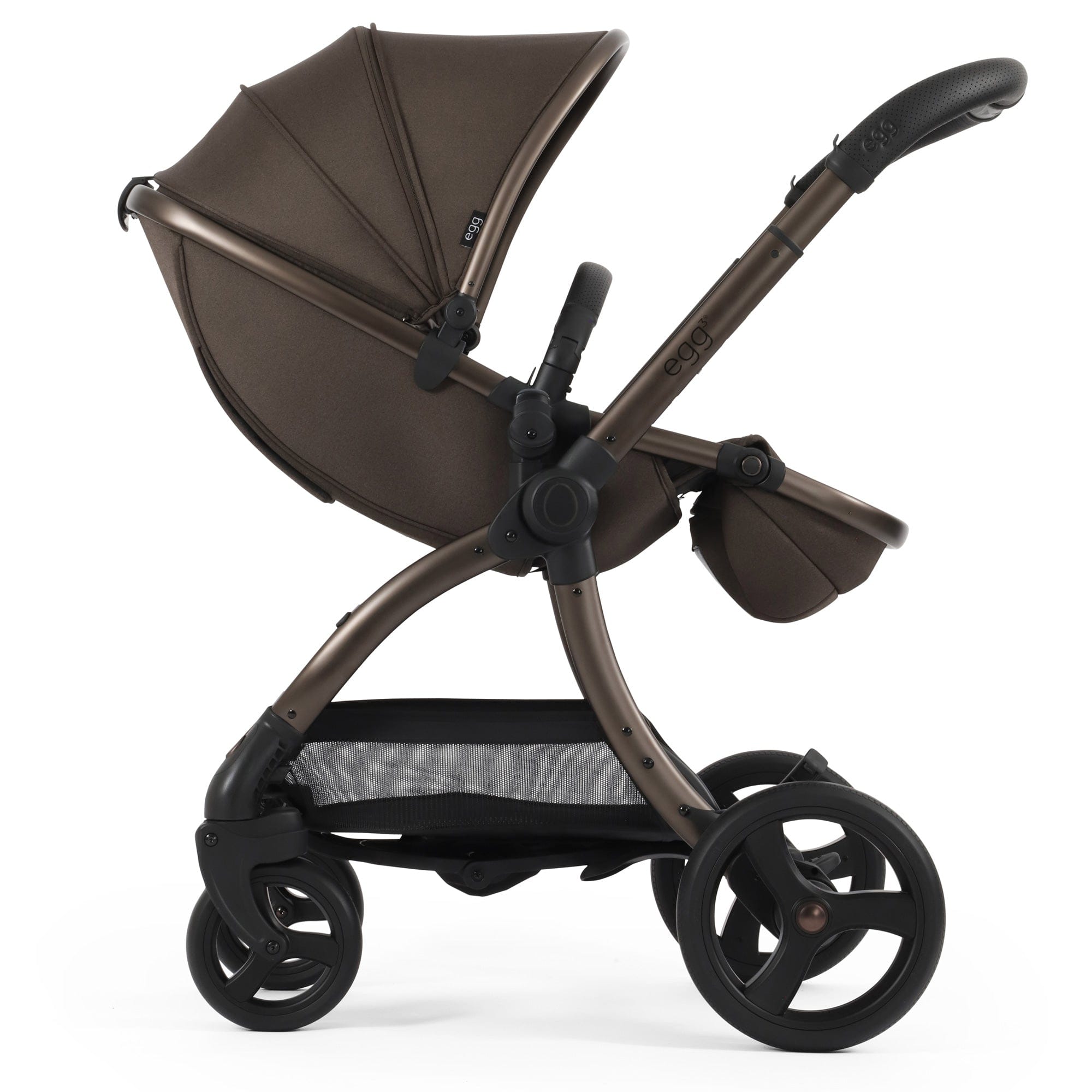 egg3 Pram Bundle in Chocolate Velvet Baby Prams 18106-CHV 5061058980381