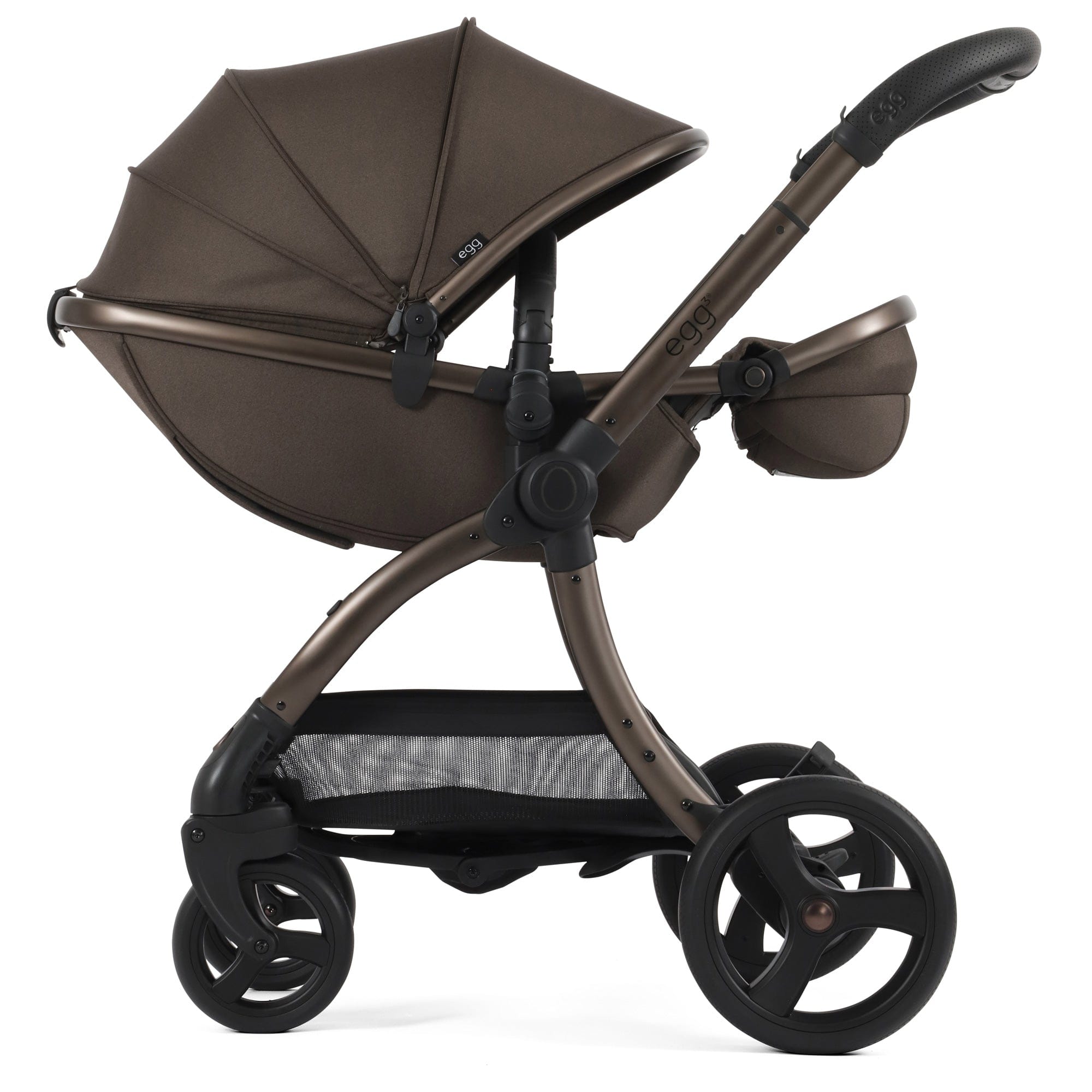 egg3 Pram Bundle in Chocolate Velvet Baby Prams 18106-CHV 5061058980381