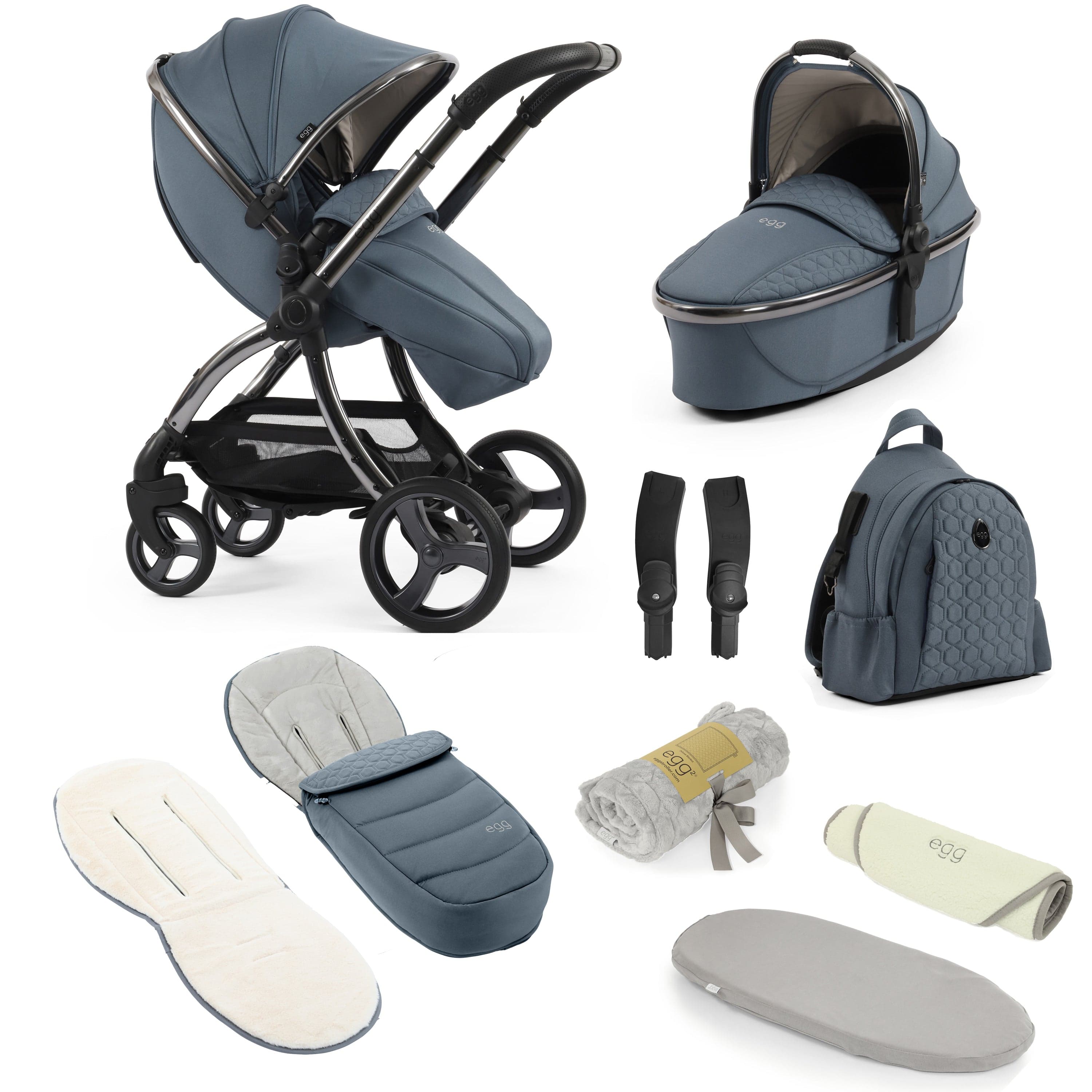 egg3 Snuggle Package in Topaz Baby Prams 18100-SNUG-TOP 5061058980688