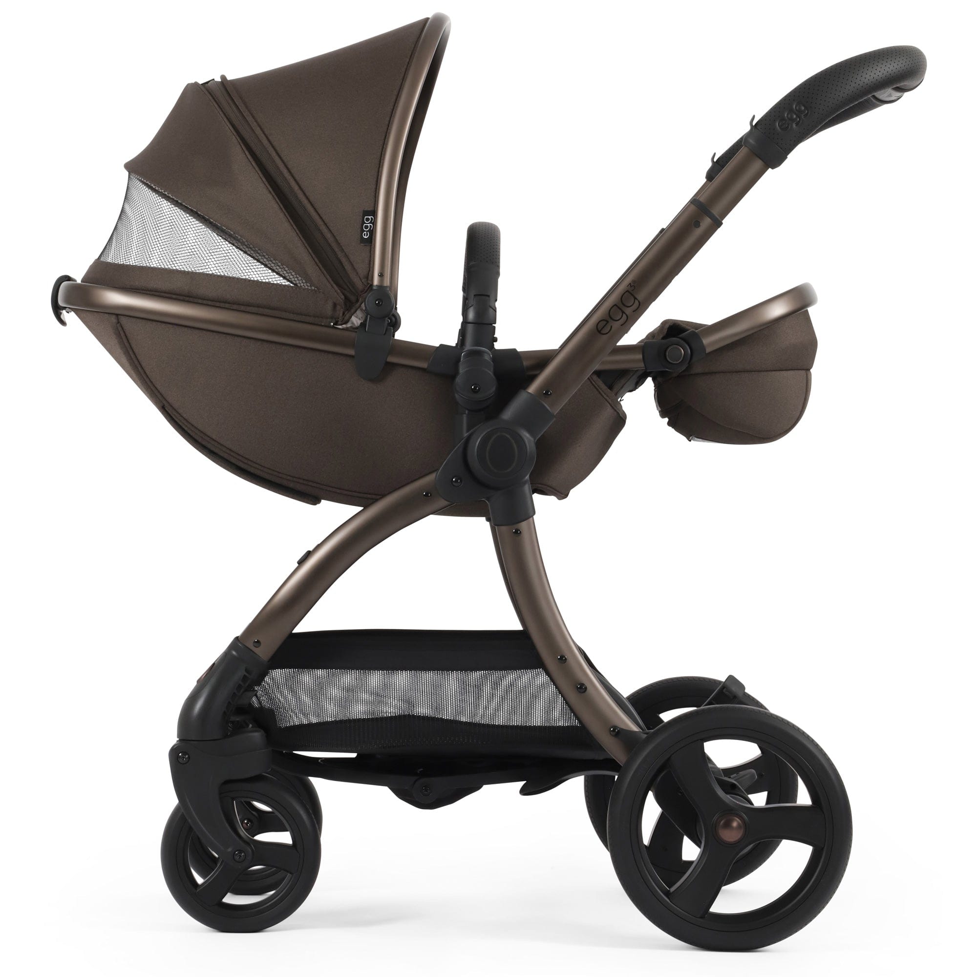 egg3 Stroller in Chocolate Velvet Baby Prams E3STCVSU 5061058980381