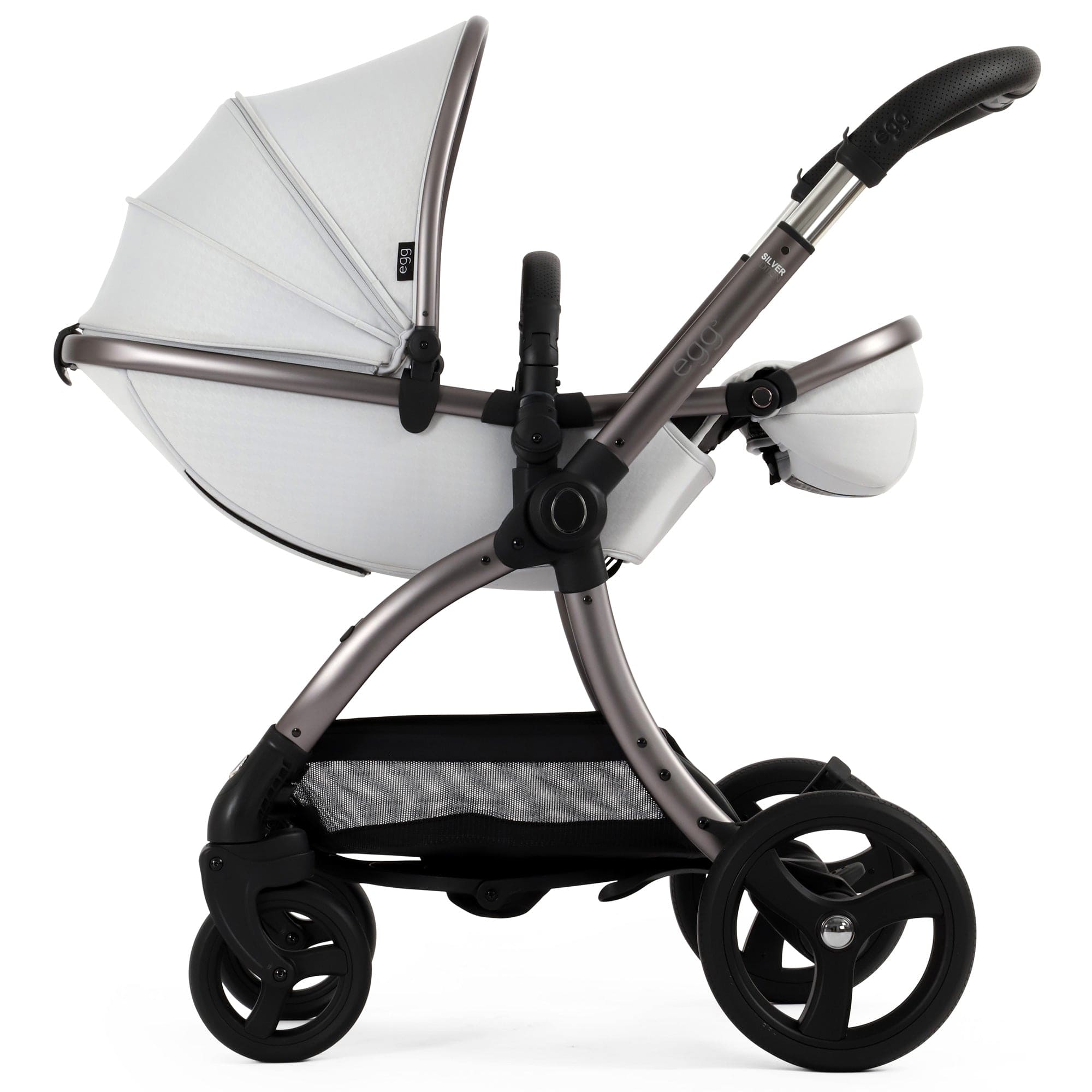 egg3 Stroller in Houndstooth Silver Baby Prams E3STHSSU 5061058980695