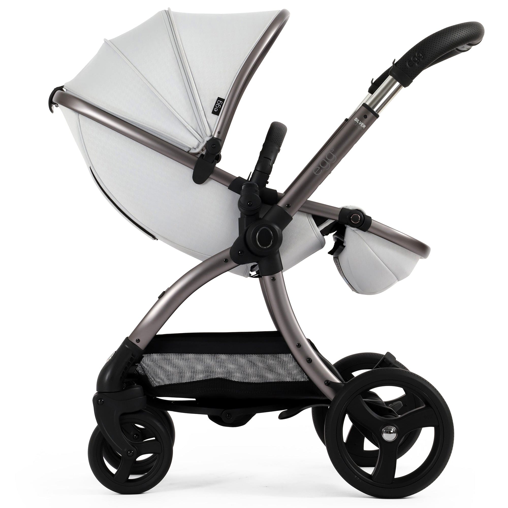 egg3 Stroller in Houndstooth Silver Baby Prams E3STHSSU 5061058980695