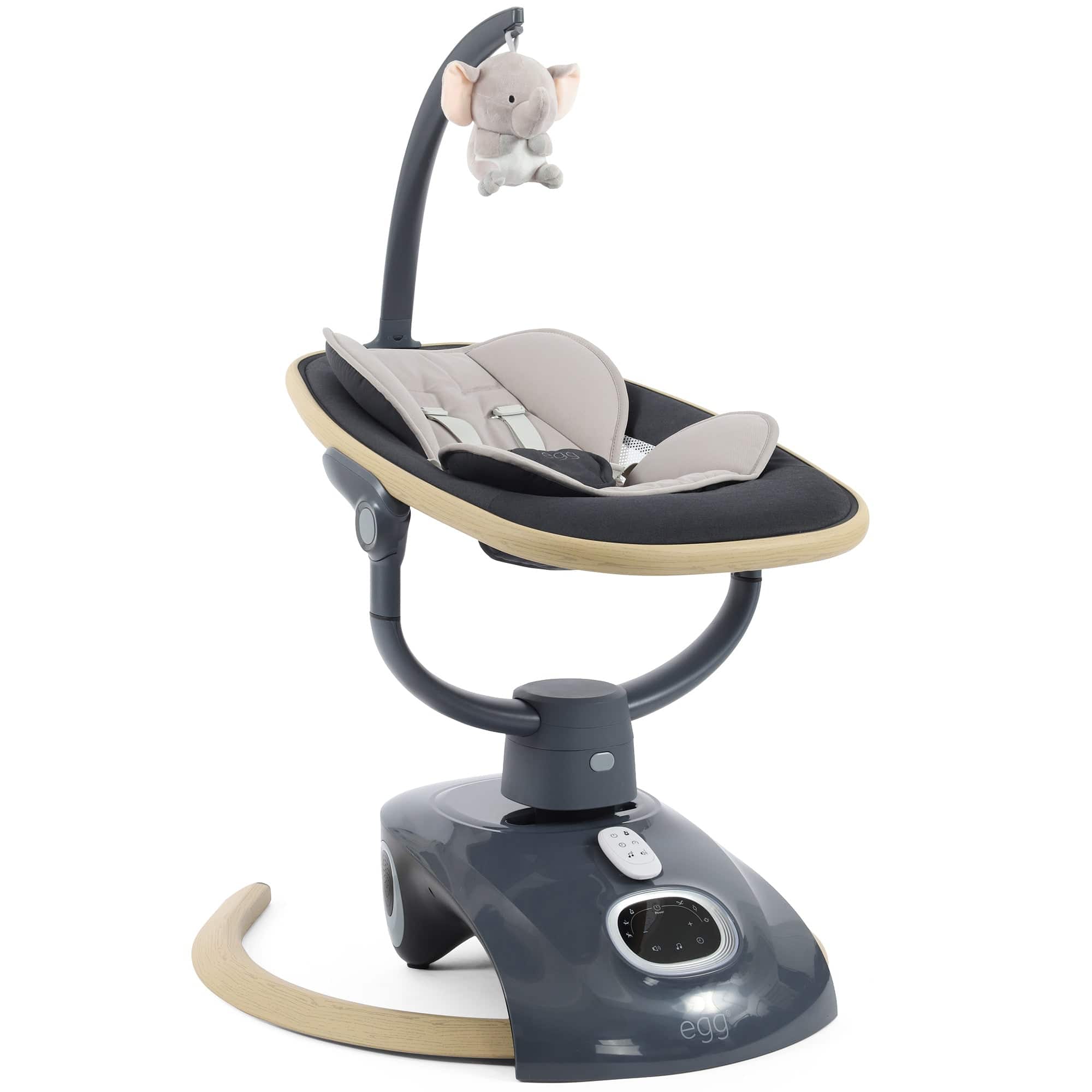 egg Smart Motion Rocker in Carbonite Rocking Bouncing Cradles EMRCR 5060711567754