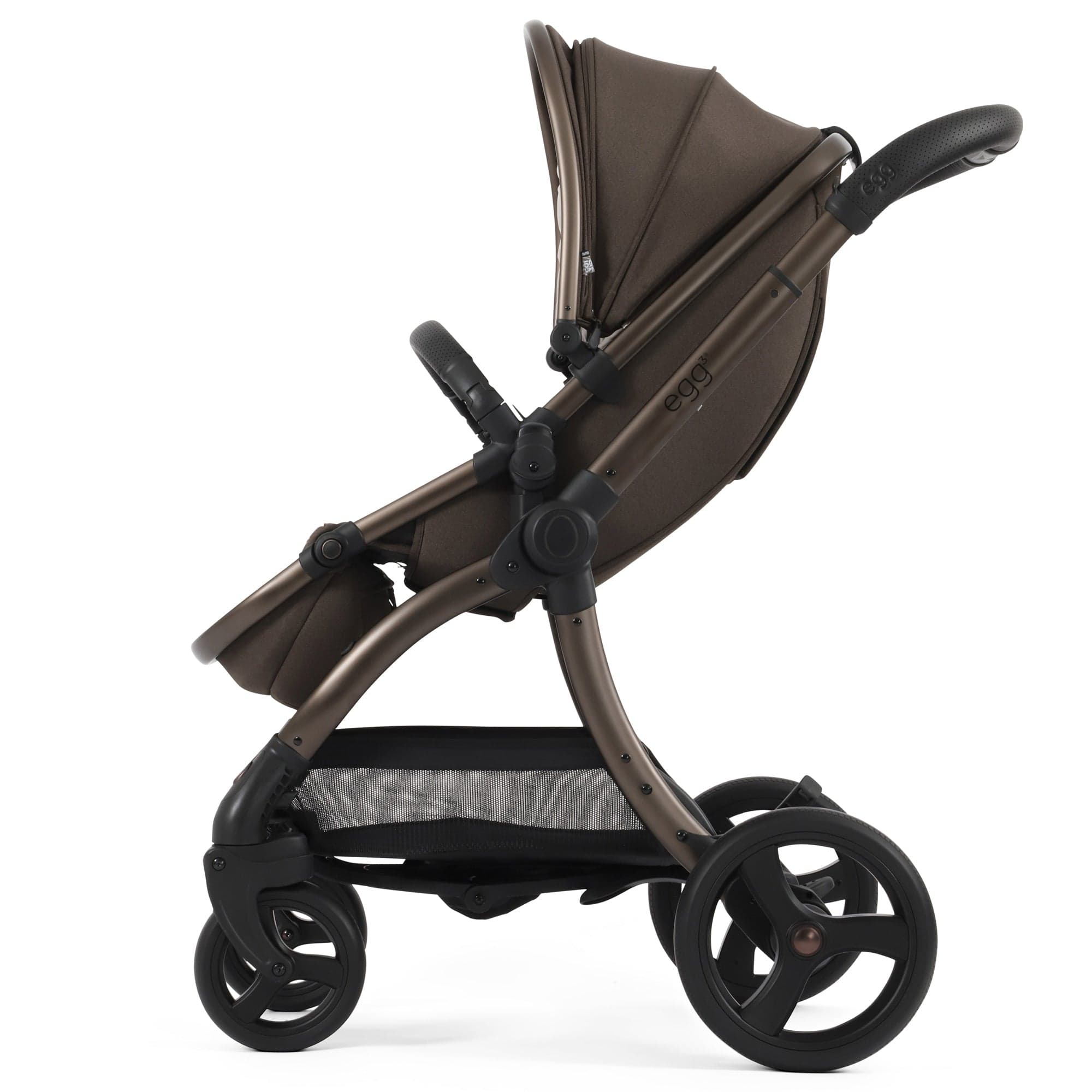 egg3 Luxury Maxi-Cosi Travel System Bundle in Chocolate Velvet Travel Systems