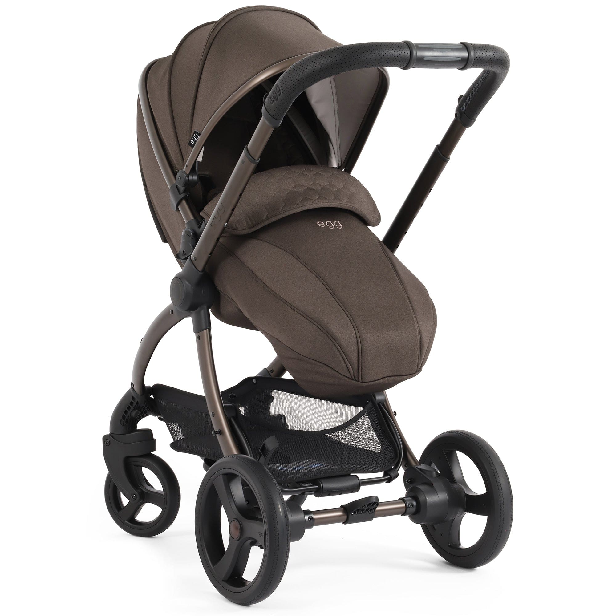 egg3 Luxury Maxi-Cosi Travel System Bundle in Chocolate Velvet Travel Systems