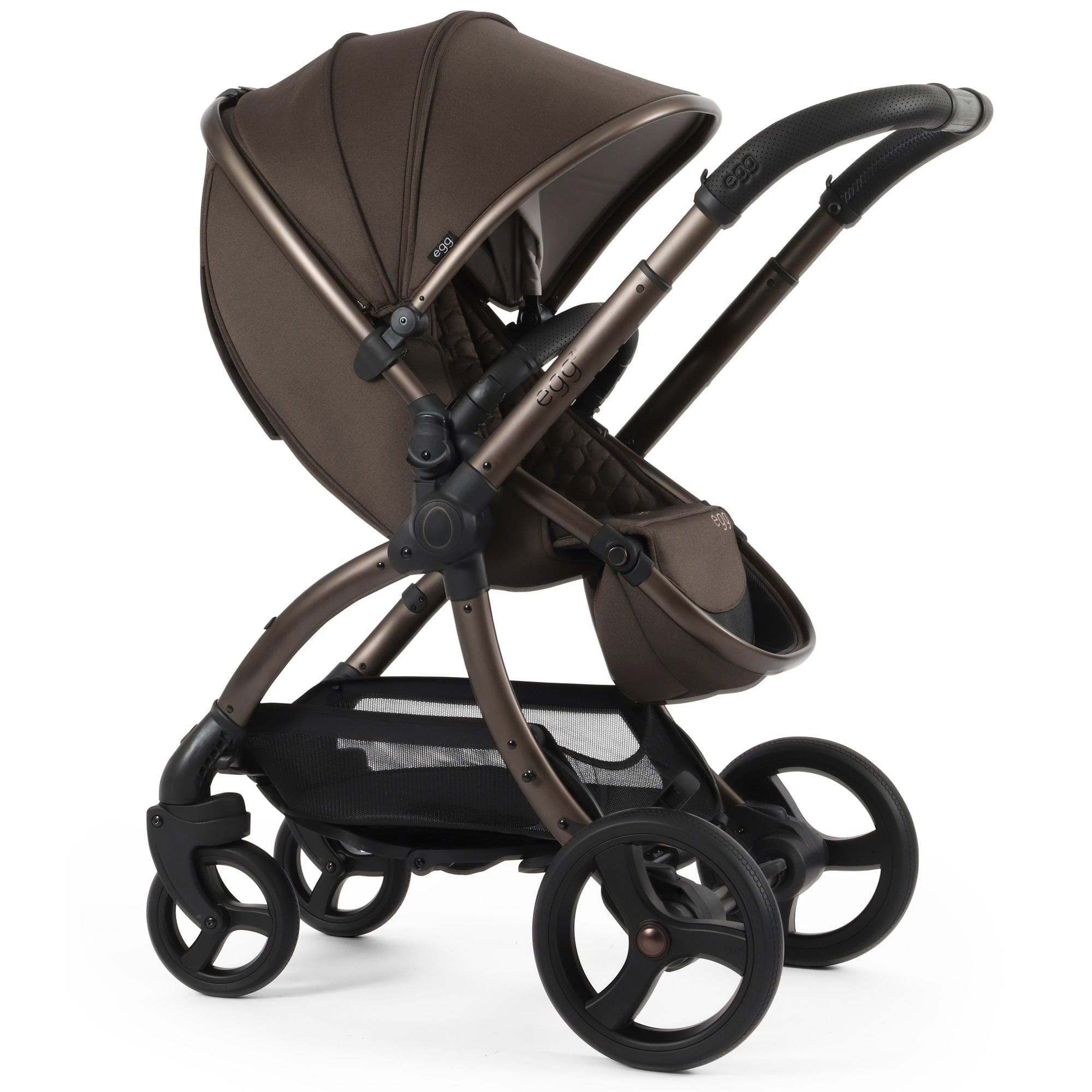 egg3 Luxury Maxi-Cosi Travel System Bundle in Chocolate Velvet Travel Systems