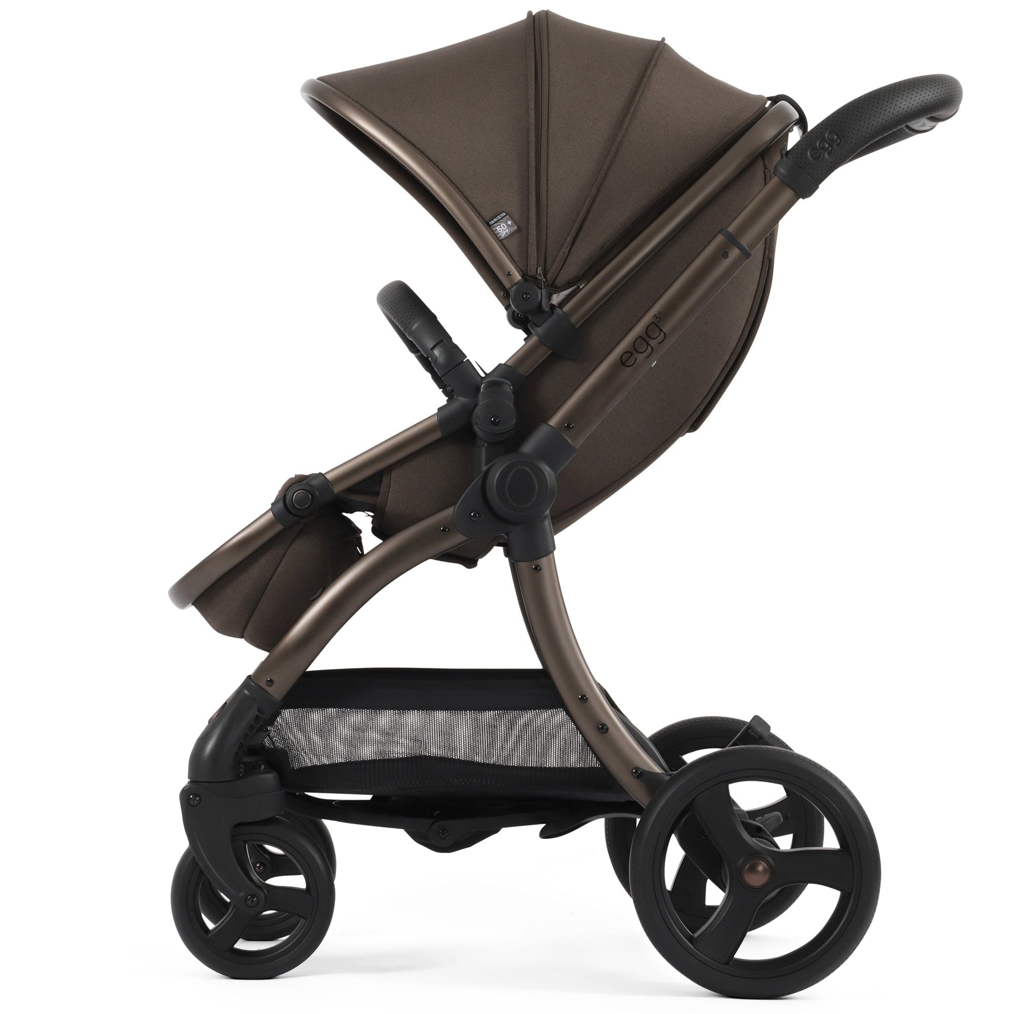 egg3 Luxury Maxi-Cosi Travel System Bundle in Chocolate Velvet Travel Systems