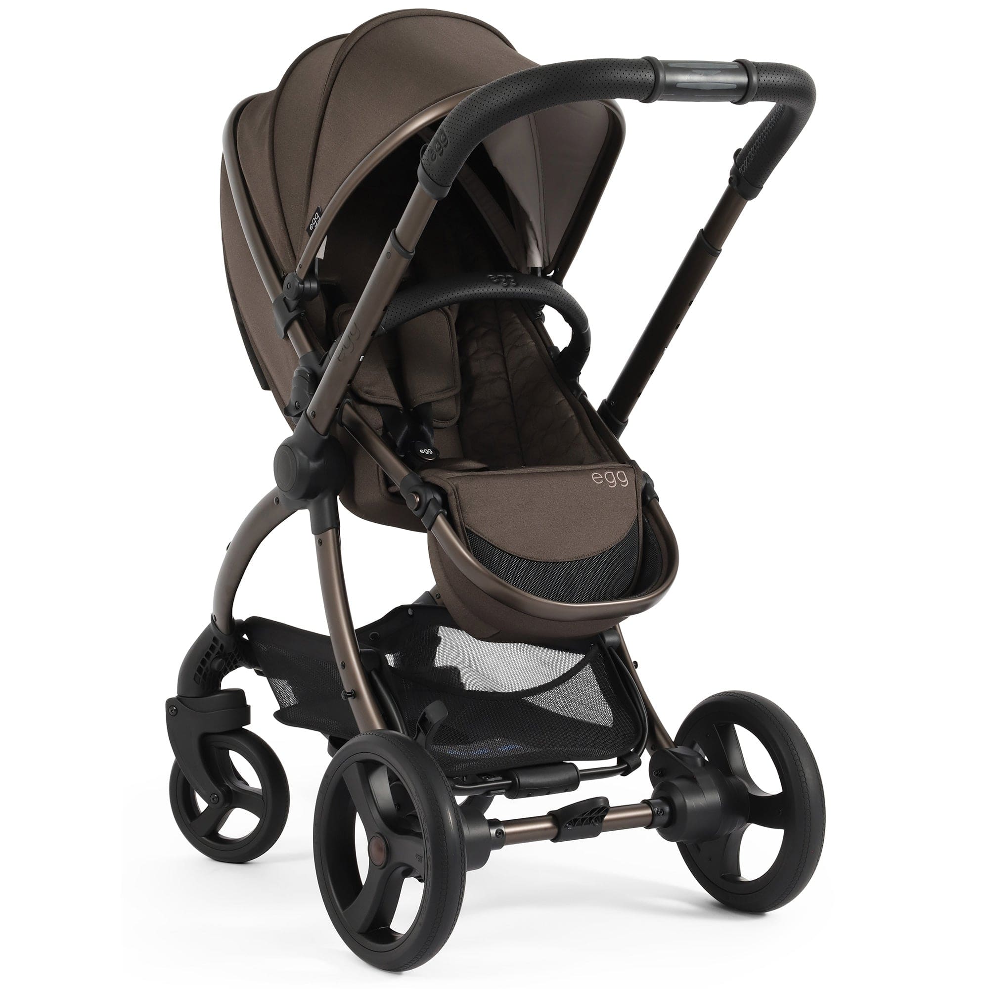 egg3 Luxury Maxi-Cosi Travel System Bundle in Chocolate Velvet Travel Systems