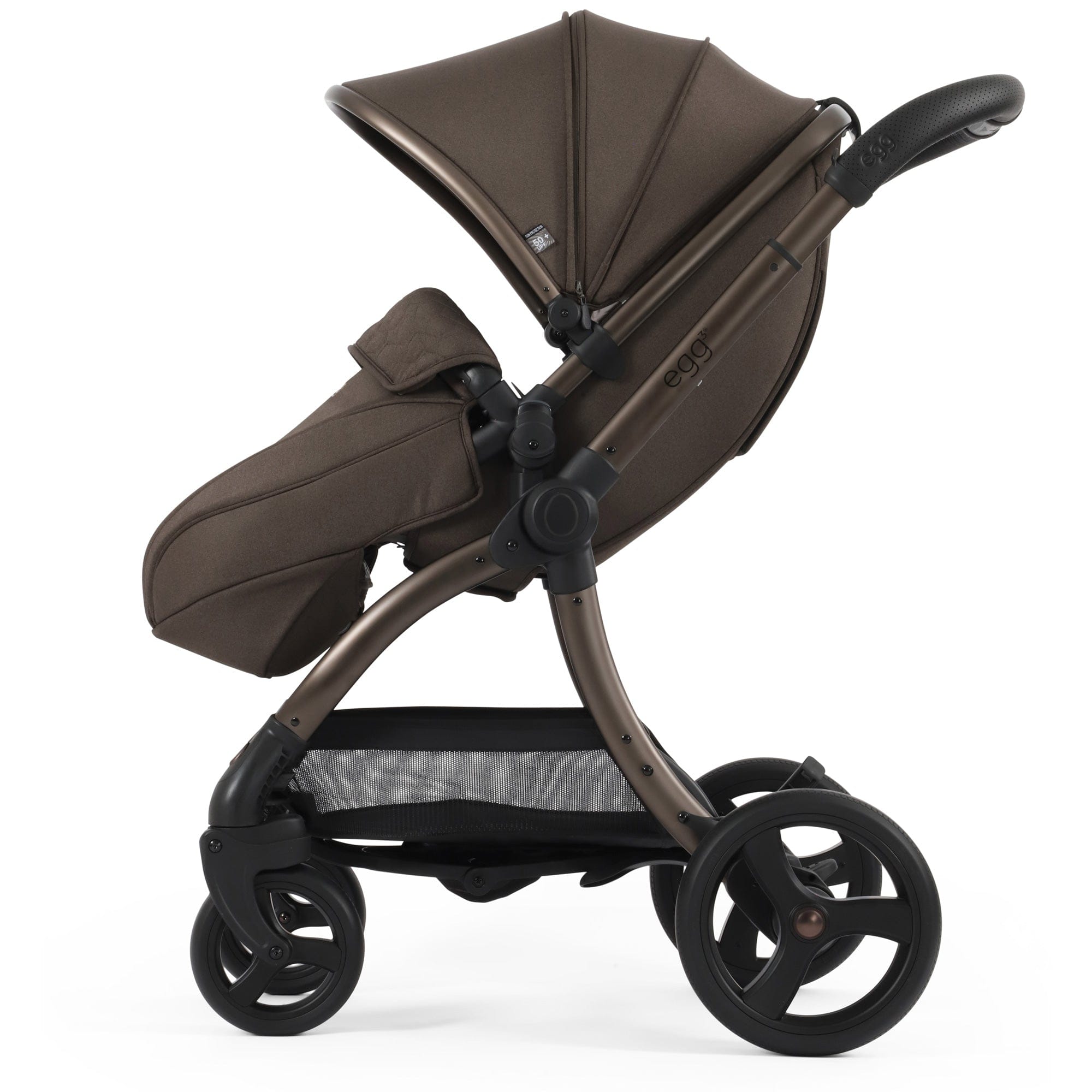 egg3 Luxury Maxi-Cosi Travel System Bundle in Chocolate Velvet Travel Systems