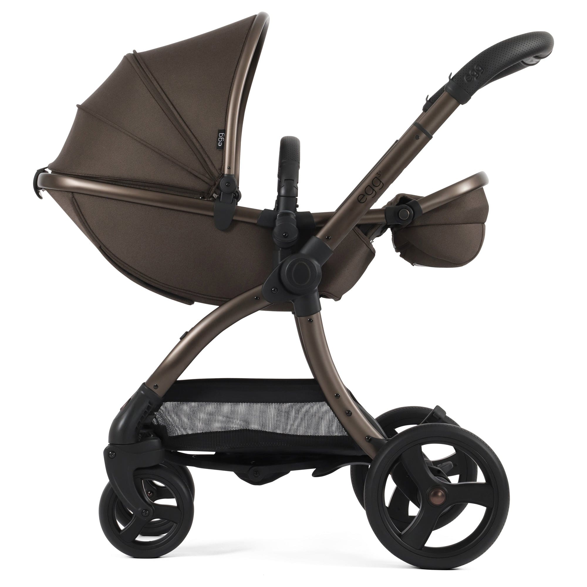 egg3 Luxury Maxi-Cosi Travel System Bundle in Chocolate Velvet Travel Systems