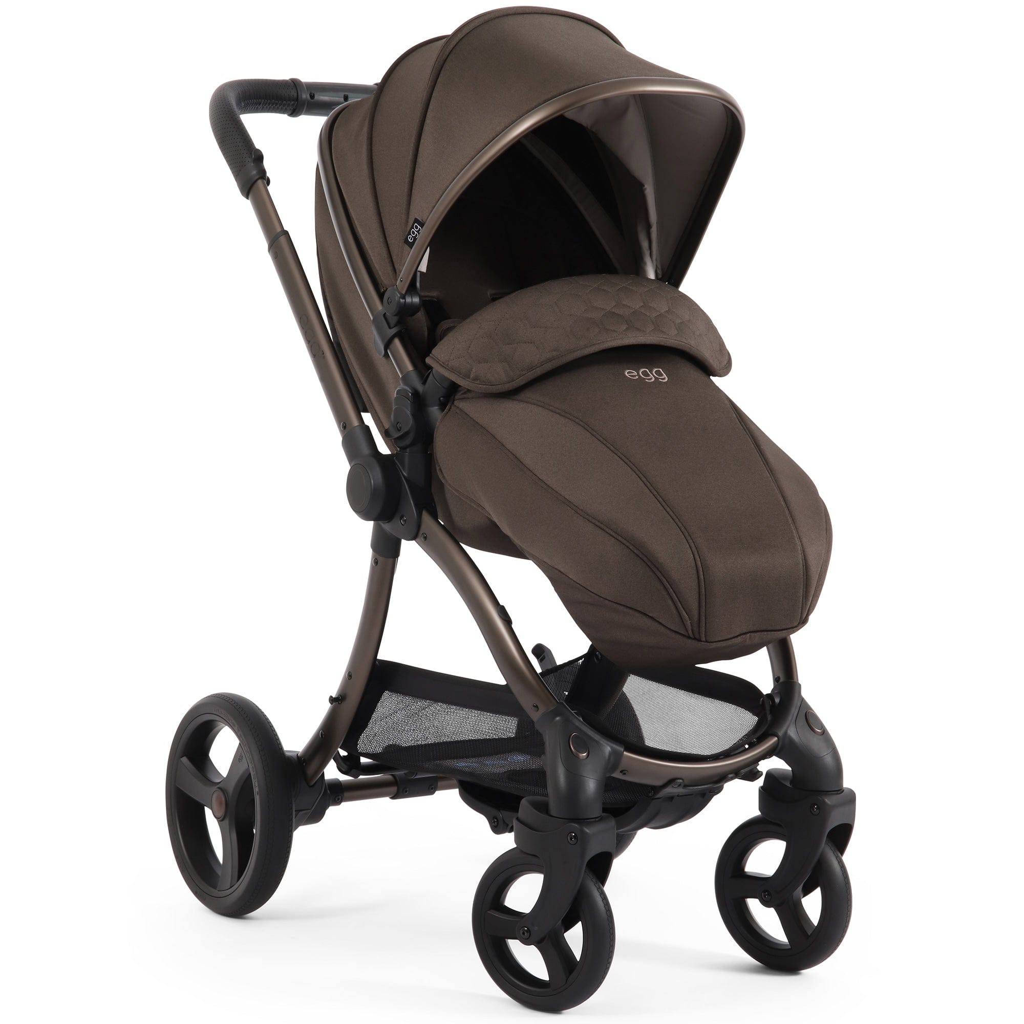 egg3 Luxury Maxi-Cosi Travel System Bundle in Chocolate Velvet Travel Systems