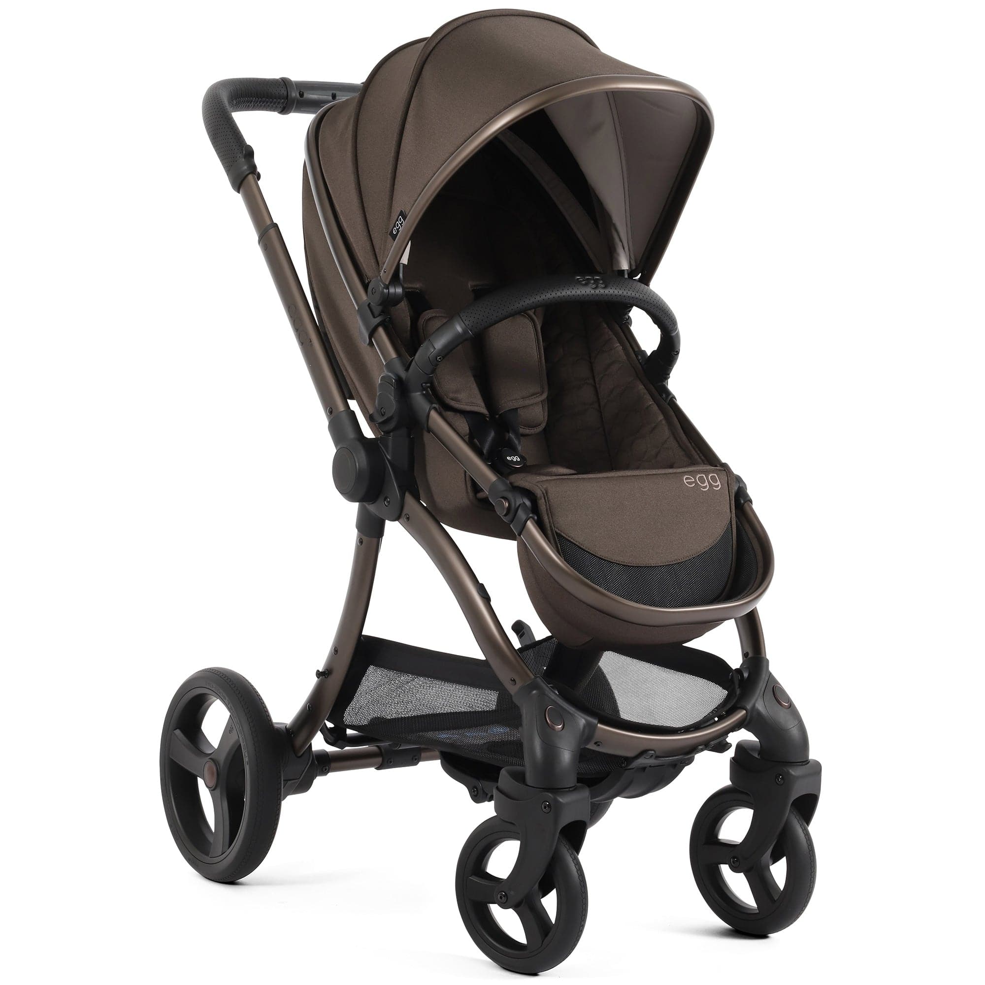 egg3 Luxury Maxi-Cosi Travel System Bundle in Chocolate Velvet Travel Systems