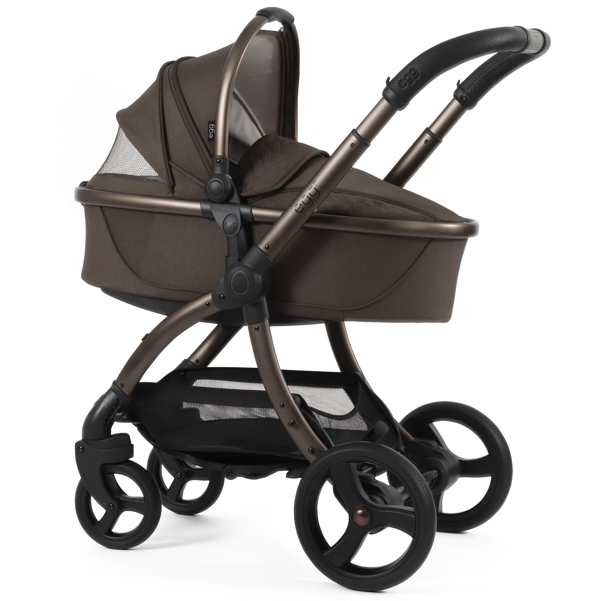 egg3 Luxury Maxi-Cosi Travel System Bundle in Chocolate Velvet Travel Systems