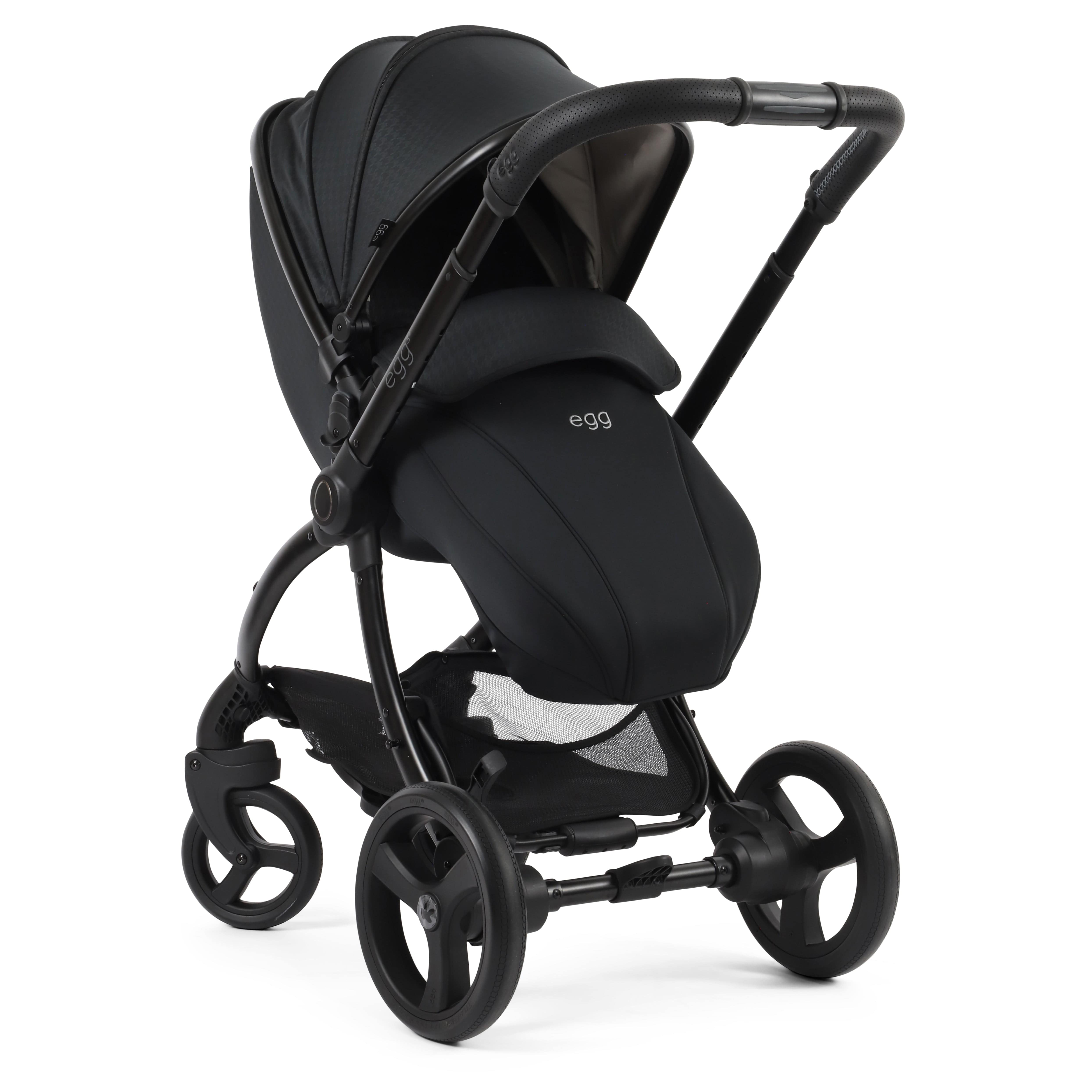 egg3 Luxury Maxi-Cosi Travel System Bundle in Houndstooth Black Travel Systems