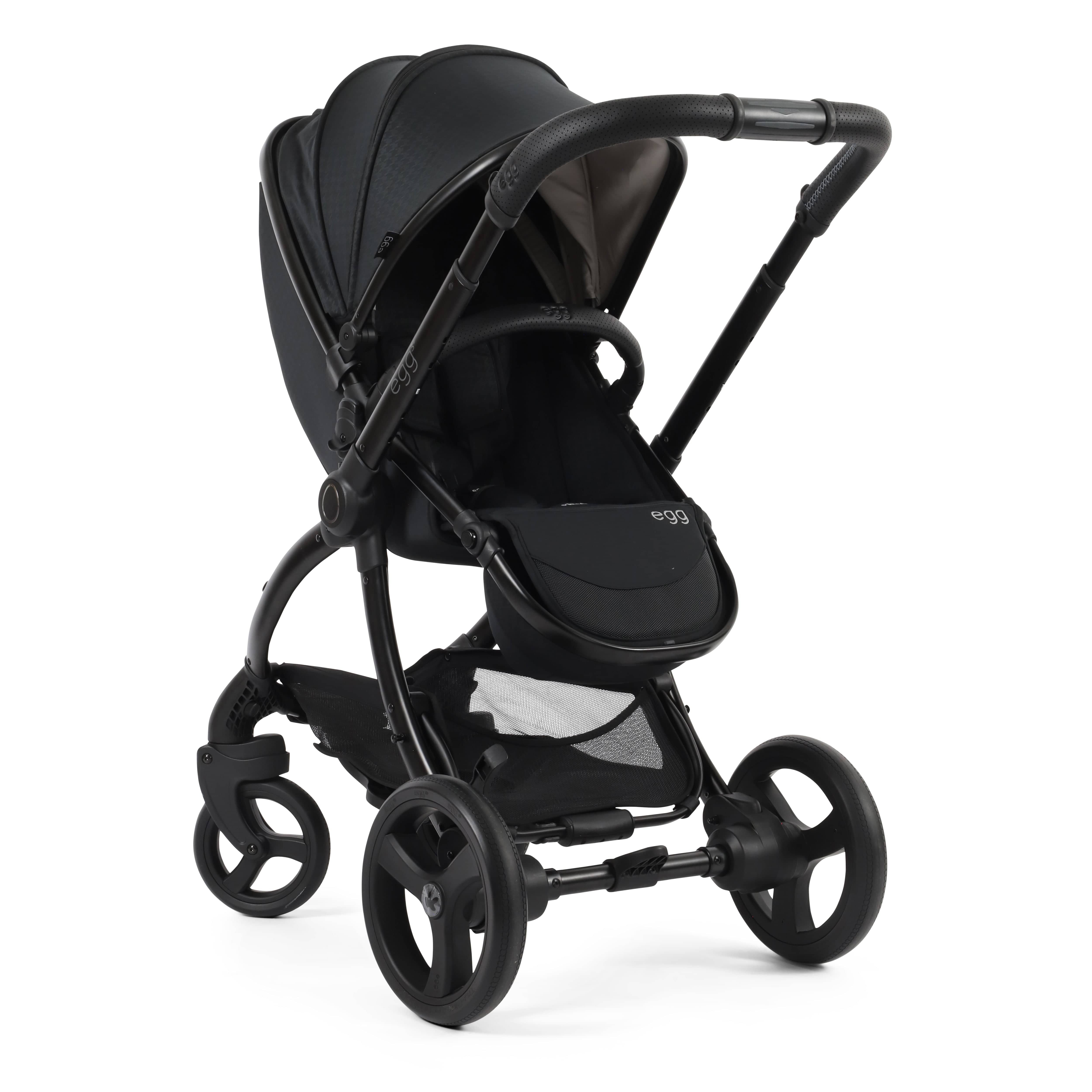 egg3 Luxury Maxi-Cosi Travel System Bundle in Houndstooth Black Travel Systems