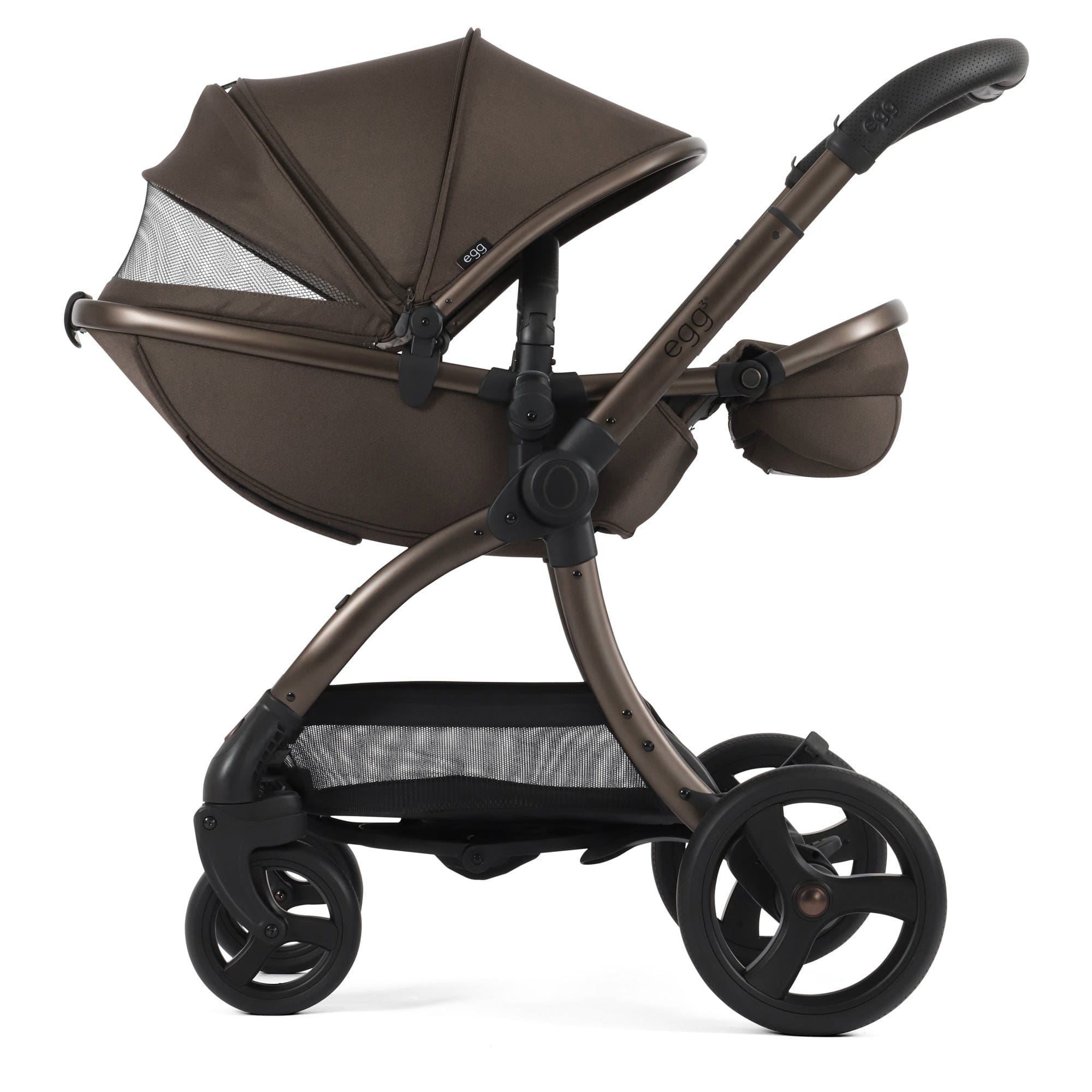 egg3 Luxury Travel System Bundle in Chocolate Velvet Travel Systems