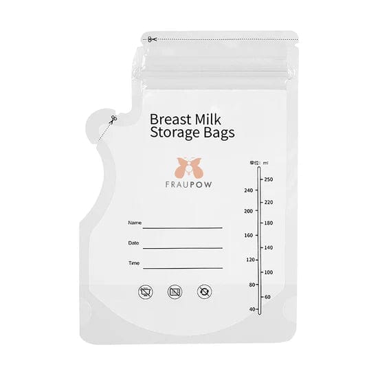 Fraupow Breast Milk Storage Bags - 30 Pack Nursing & Weaning 0921-STORAGE 0787907074180